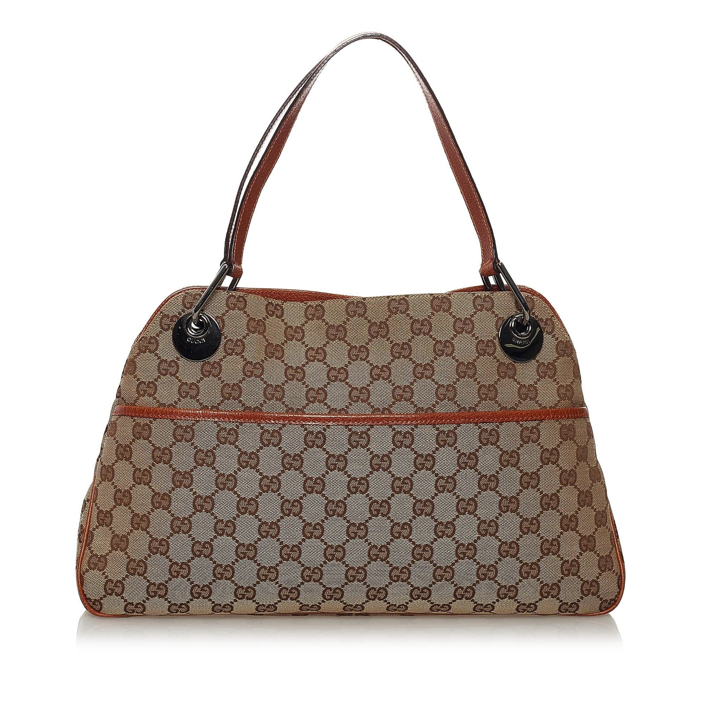Gucci GG Eclipse SHG Canvas Brown Shoulder Bag 5