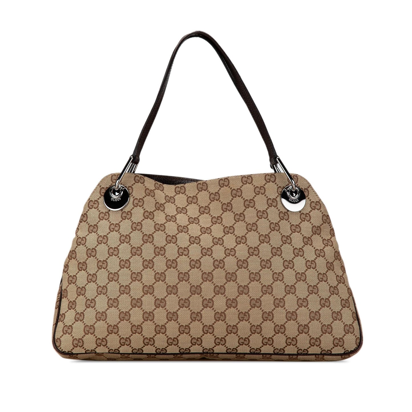 Gucci GG Eclipse SHG-MVXroO Canvas Calf Brown Shoulder Bag