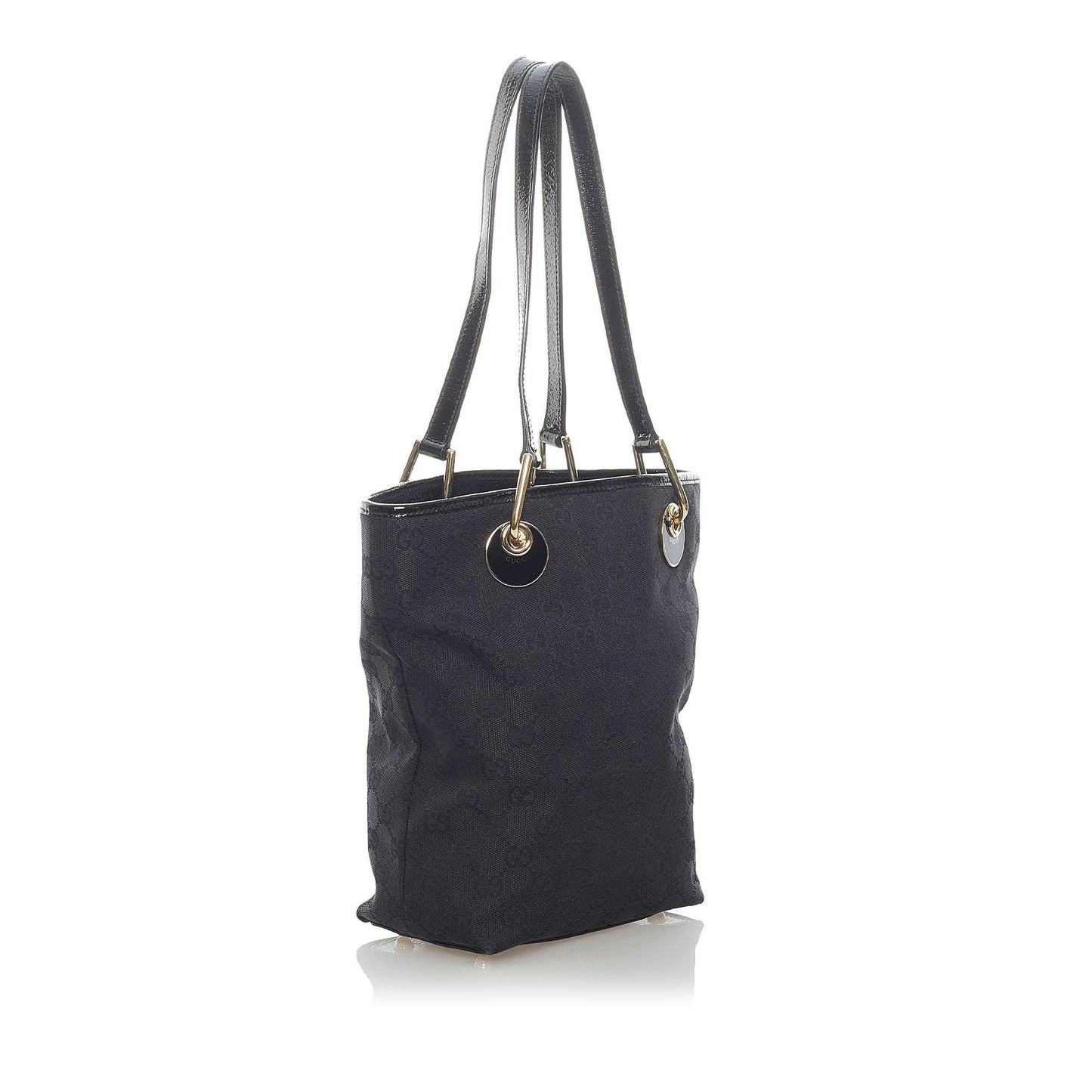 Gucci GG Eclipse SHG Canvas Black Tote Bag 4