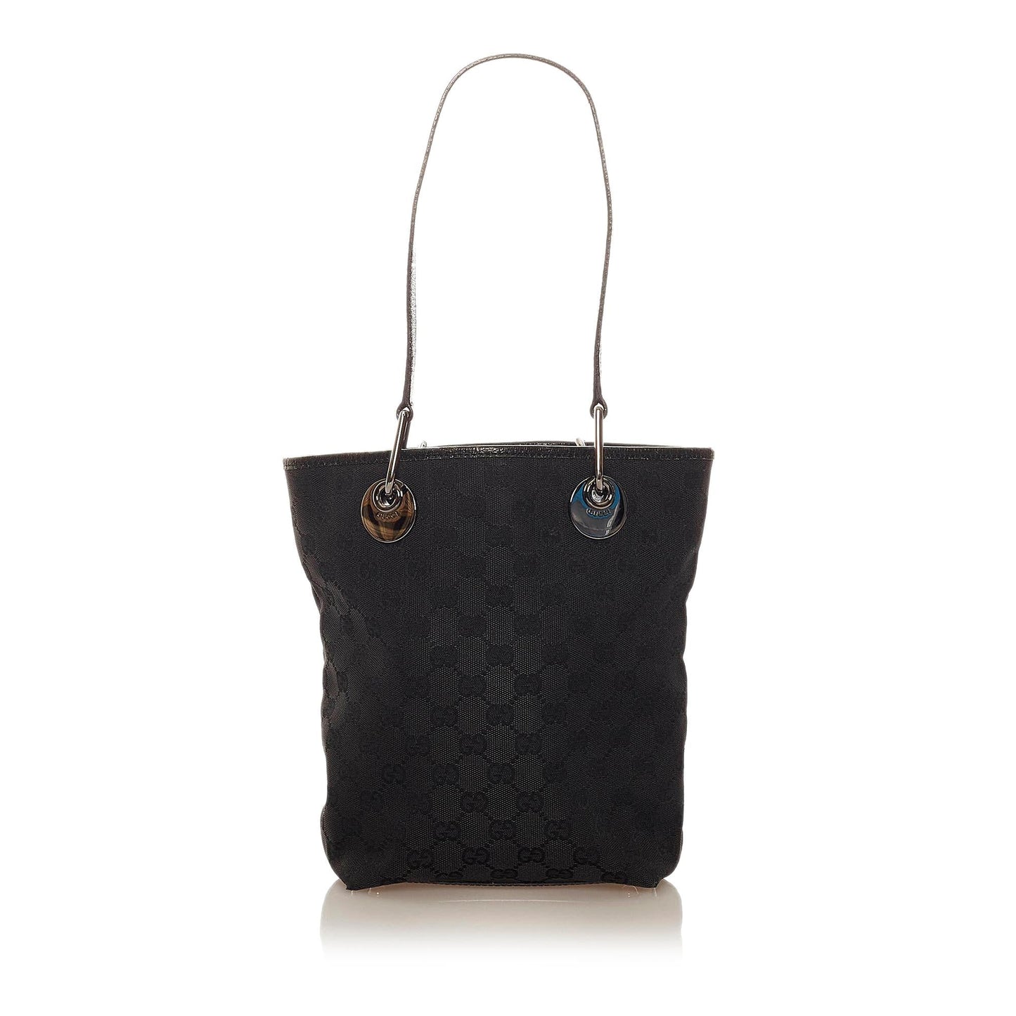 Gucci GG Eclipse SHG Canvas Black Tote Bag