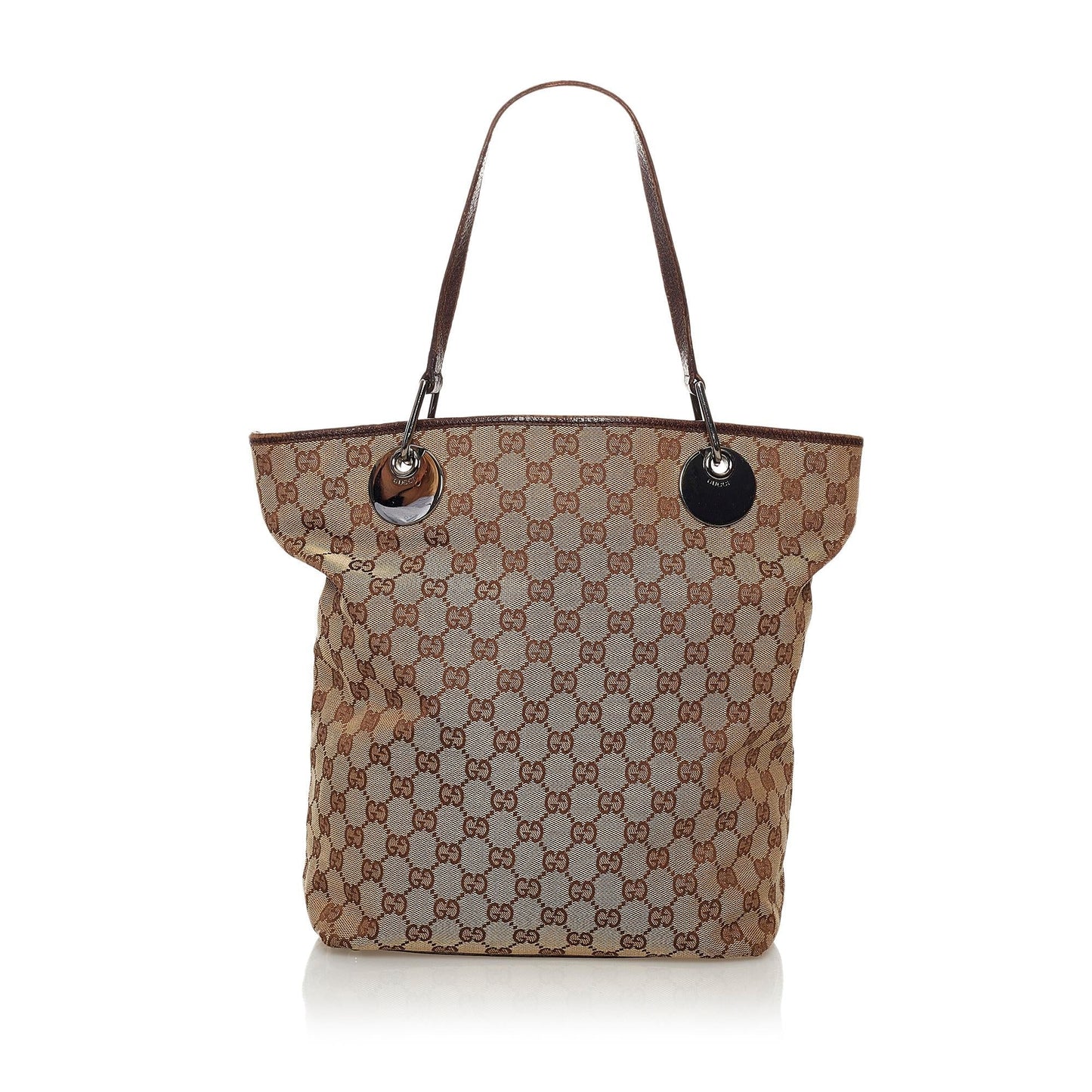 Gucci GG Eclipse SHG Canvas Brown Tote Bag 3