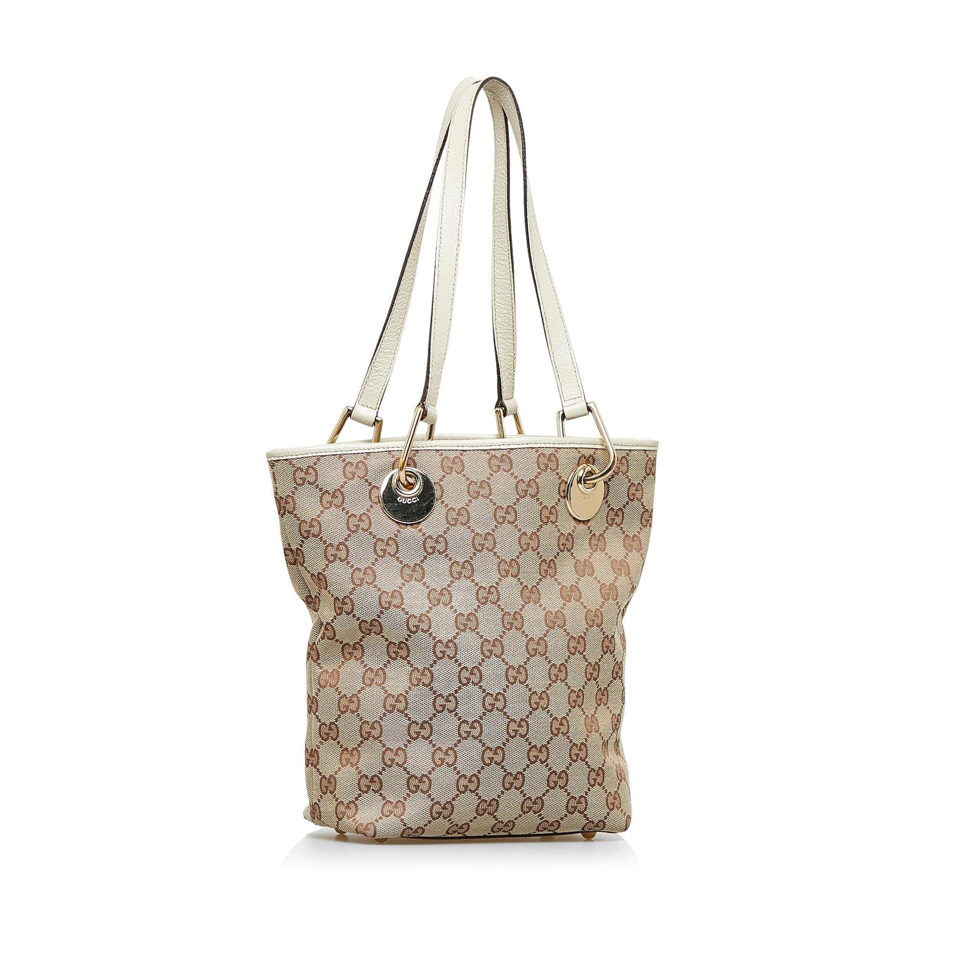 Gucci GG Eclipse SHG-Yw5Xsh Canvas Brown Tote Bag