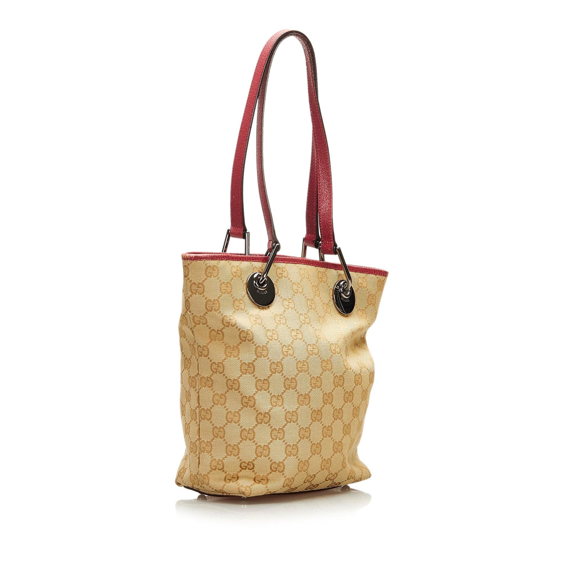 Gucci GG Eclipse SHG-Yq3T5g Canvas Brown Tote Bag