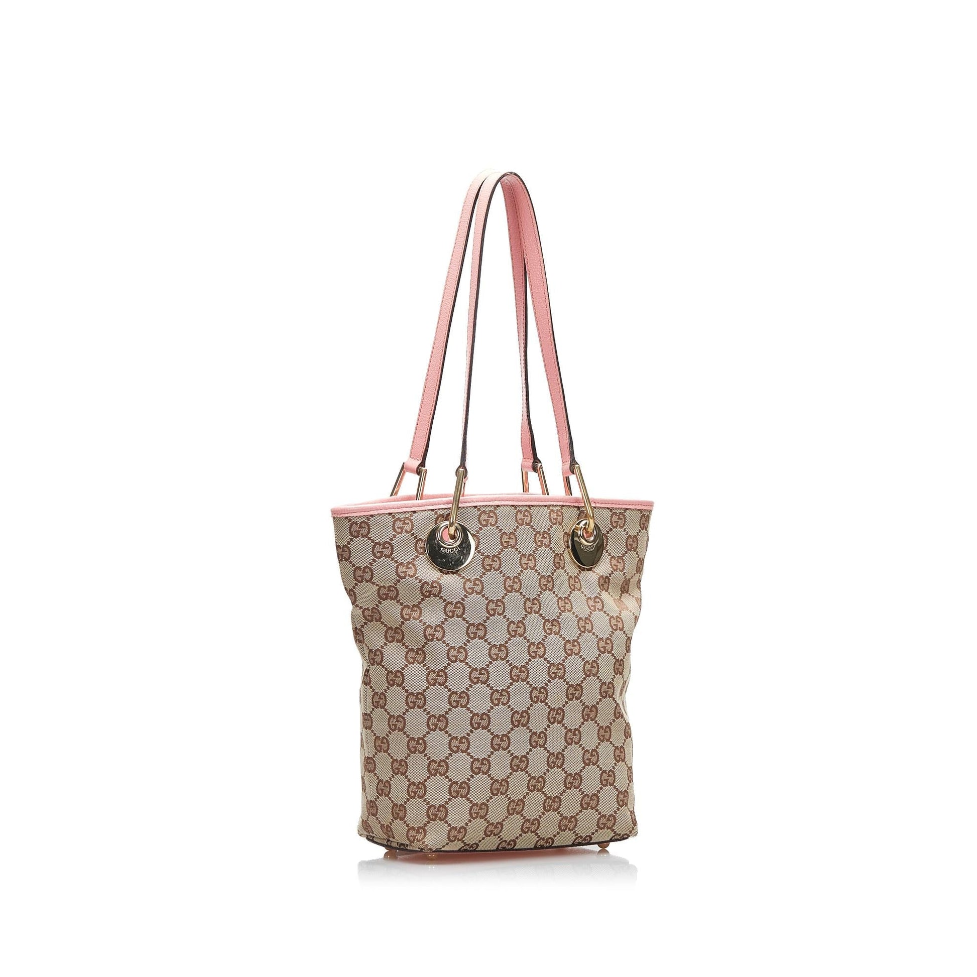 Gucci GG Eclipse SHG-mGpOad Canvas Brown Tote Bag