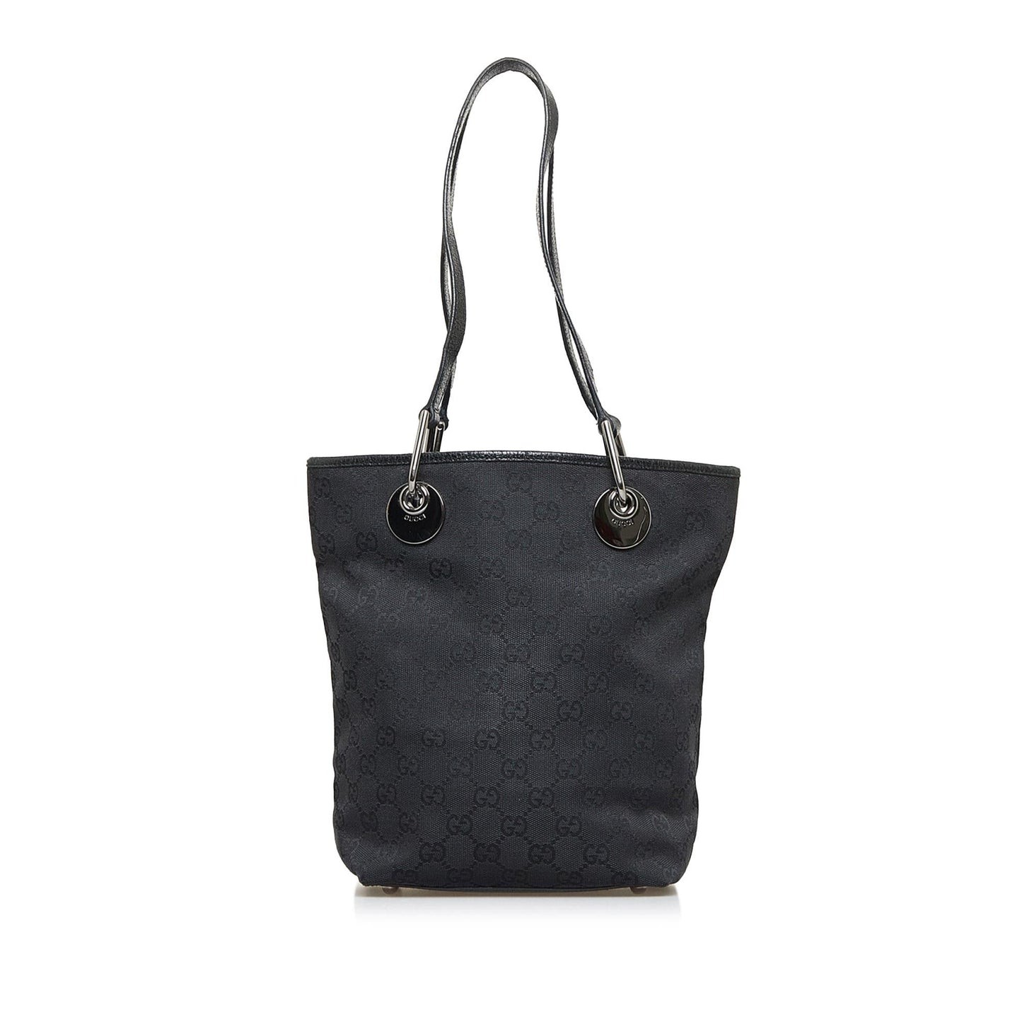 Gucci GG Eclipse SHG-Uv4jl1 Canvas Calf Black Tote Bag