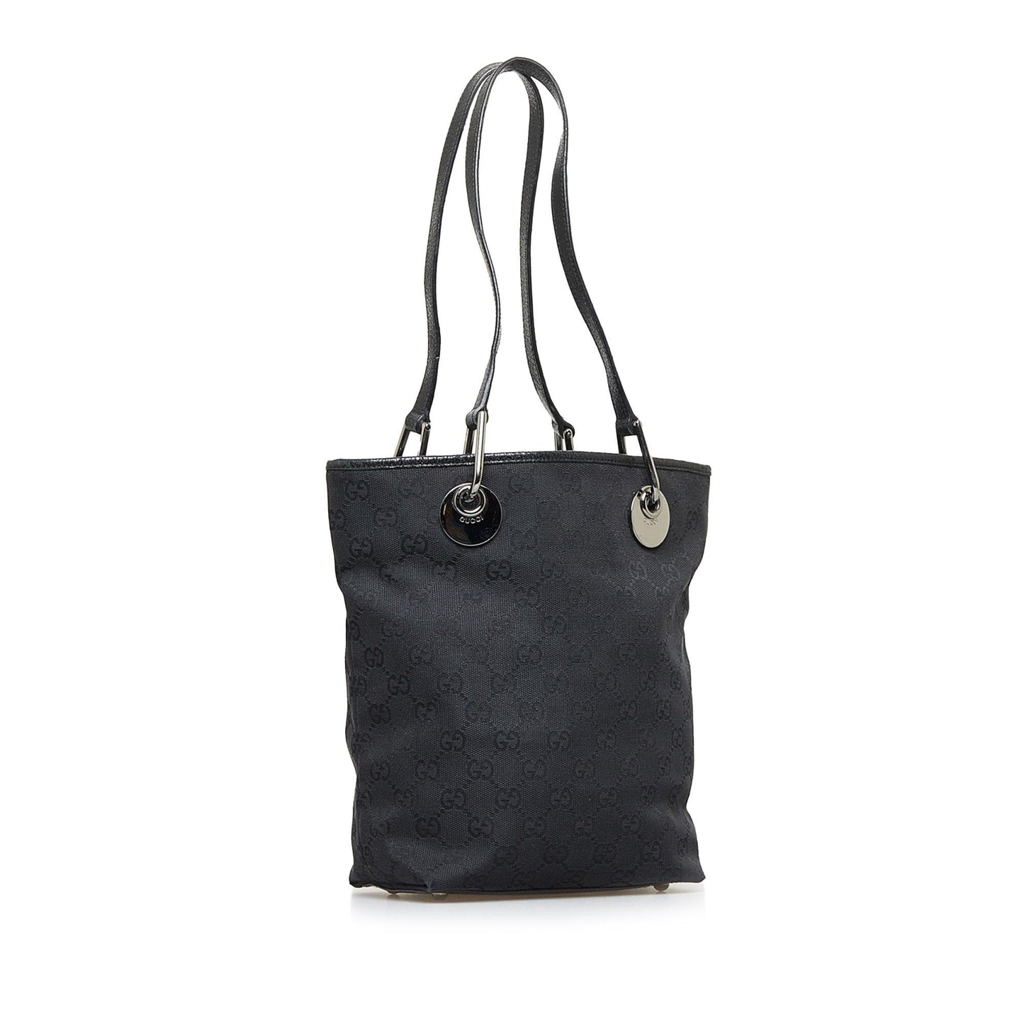 Gucci GG Eclipse SHG-Uv4jl1 Canvas Calf Black Tote Bag