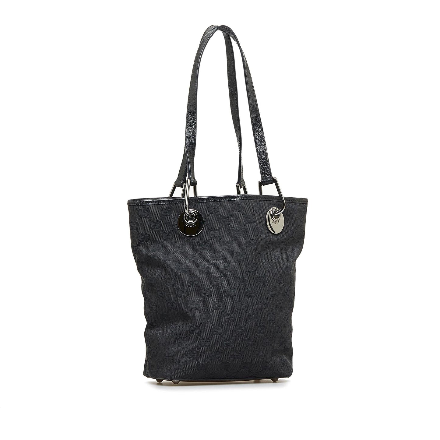 Gucci GG Eclipse SHG-B9ui4j Canvas Calf Black Tote Bag