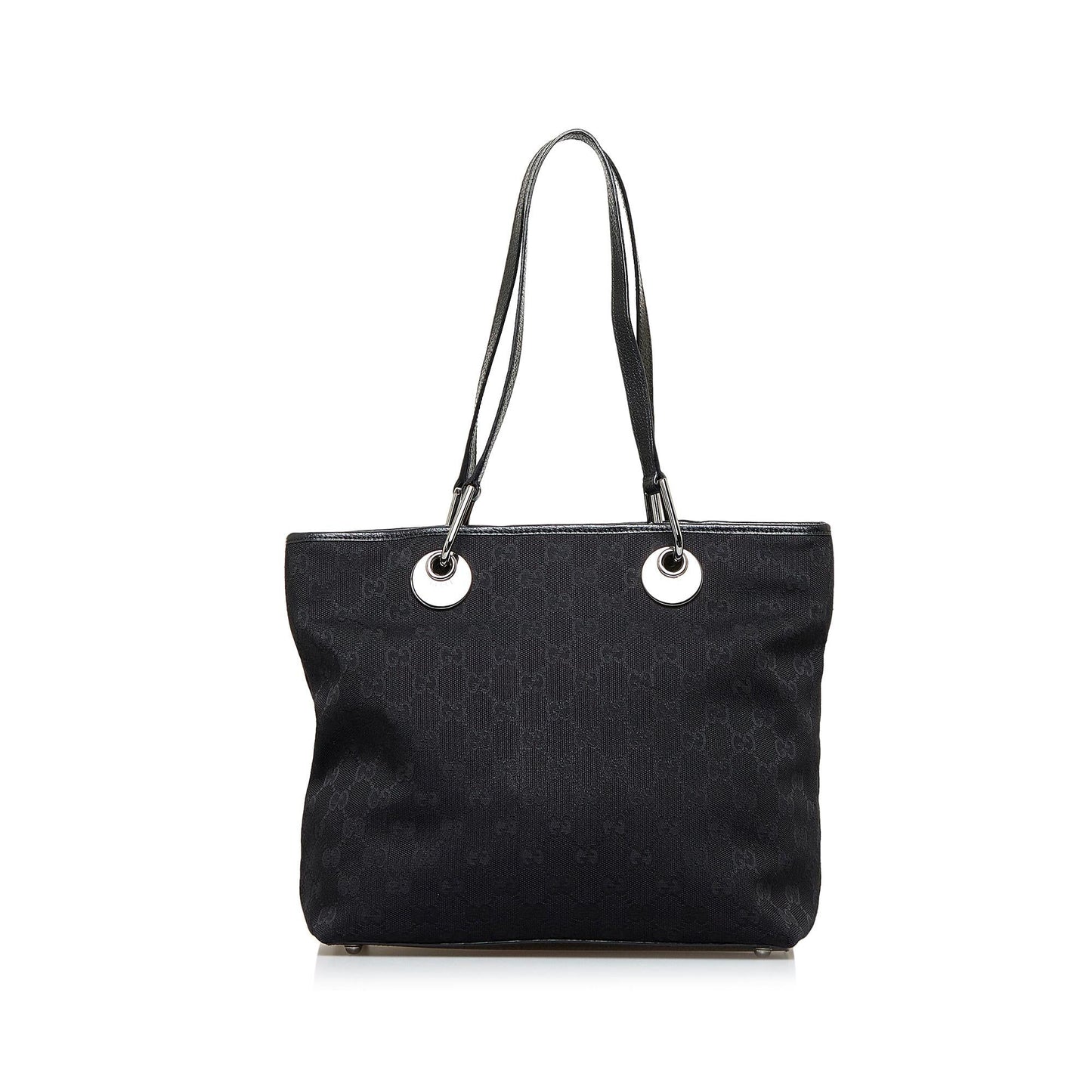 Gucci GG Eclipse SHG-Sh4gwE Canvas Calf Black Tote Bag