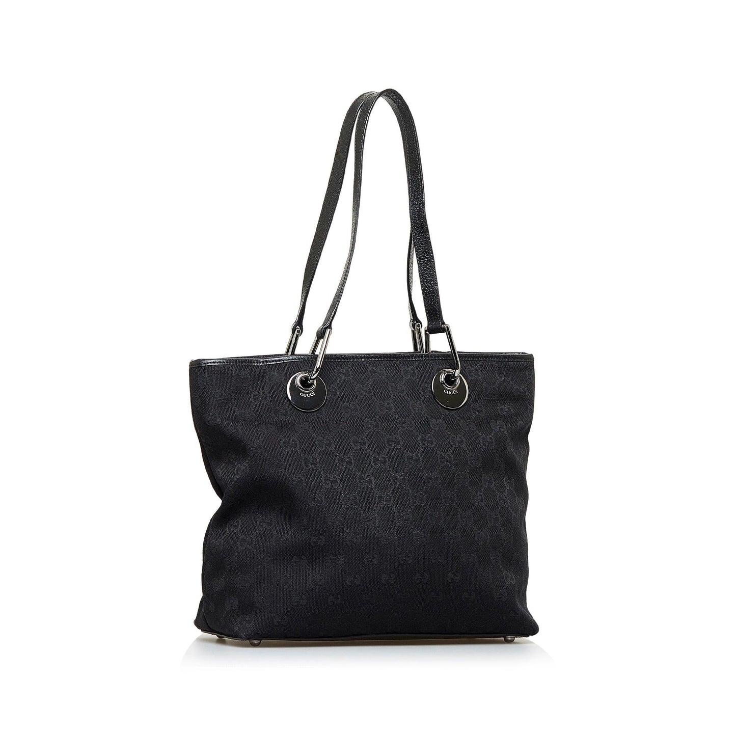 Gucci GG Eclipse SHG-Sh4gwE Canvas Calf Black Tote Bag