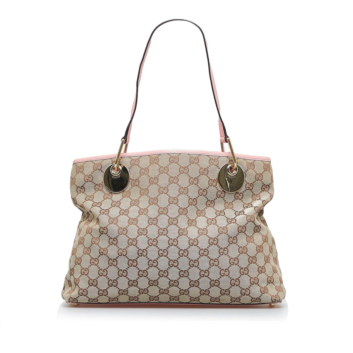 Gucci GG Eclipse SHG-YupSAN Canvas Brown Tote Bag