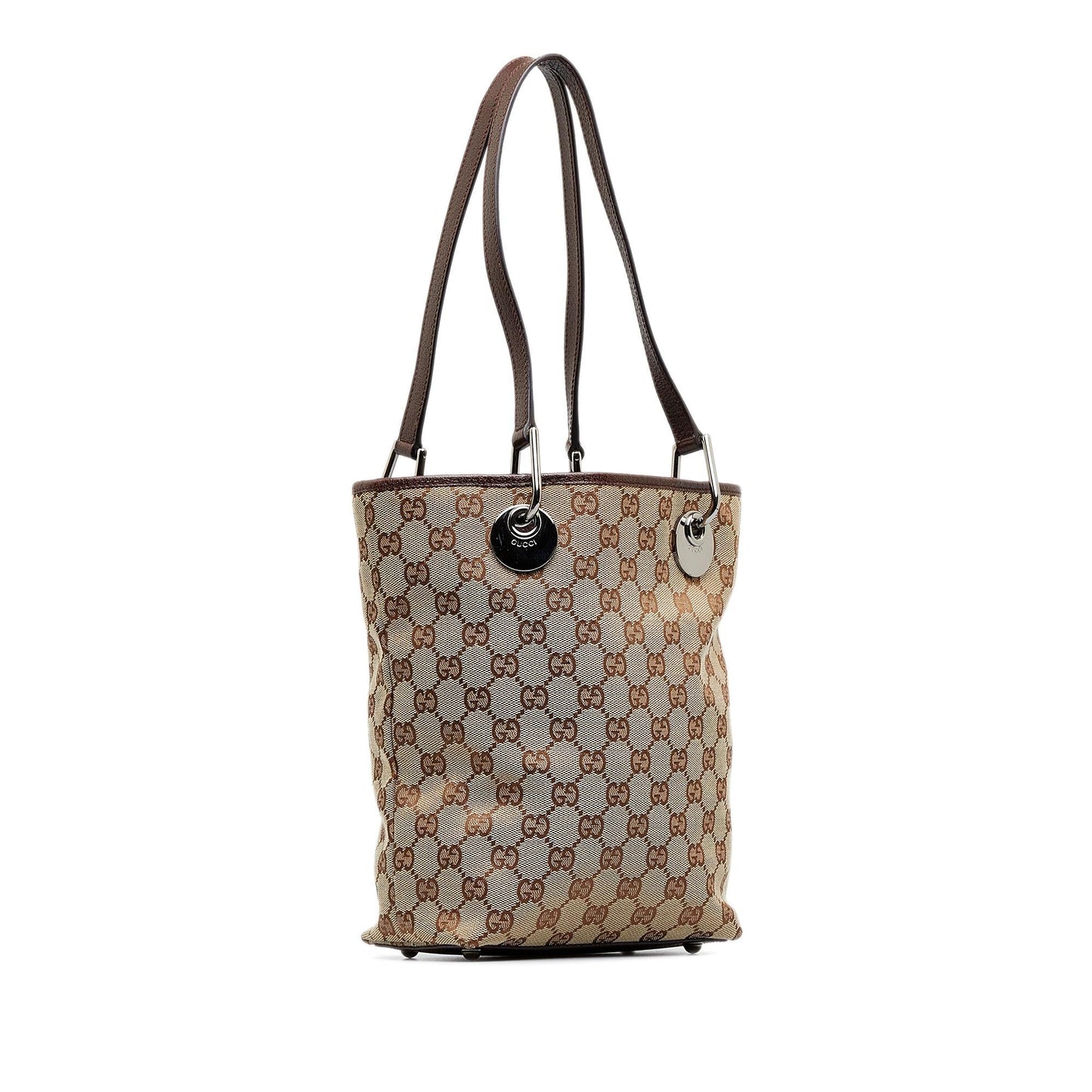 Gucci GG Eclipse SHG-soyDj3 Canvas Brown Tote Bag