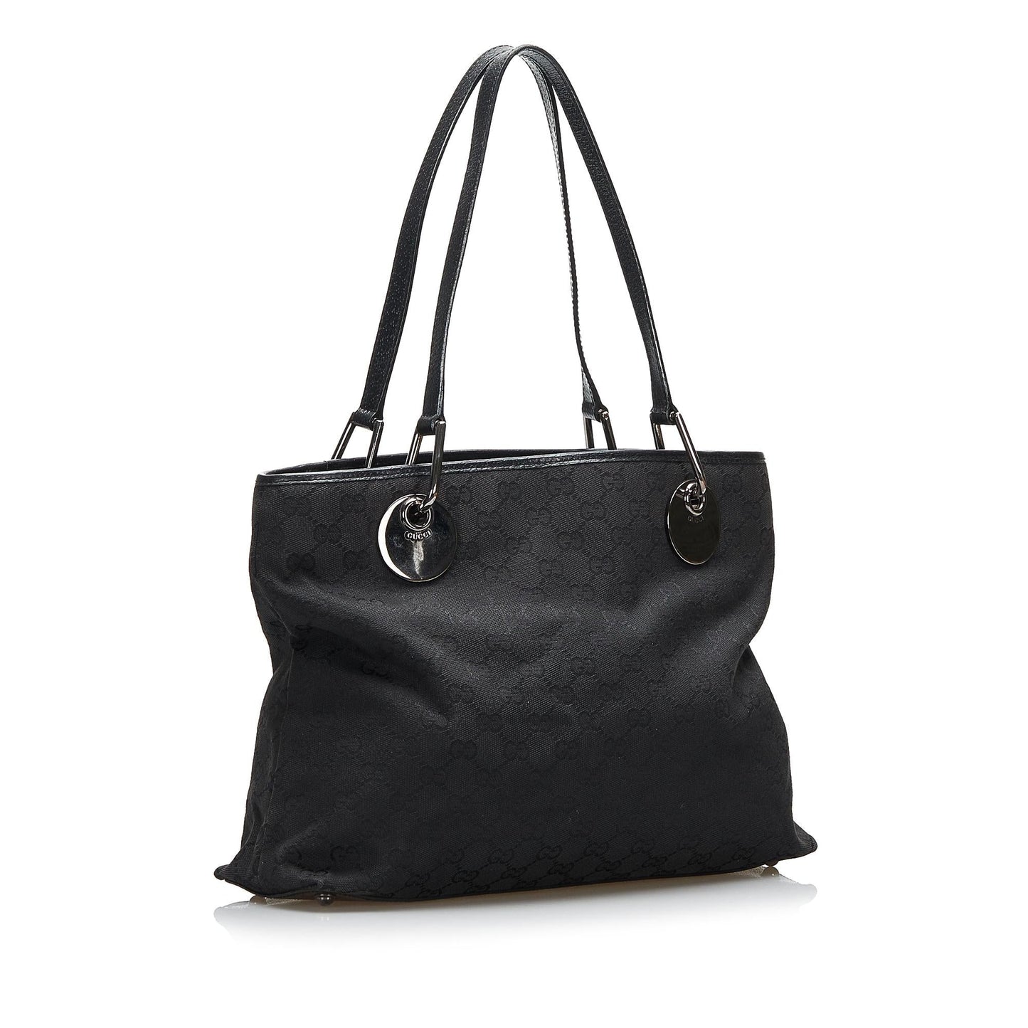 Gucci GG Eclipse SHG-kTtC13 Canvas Calf Black Tote Bag