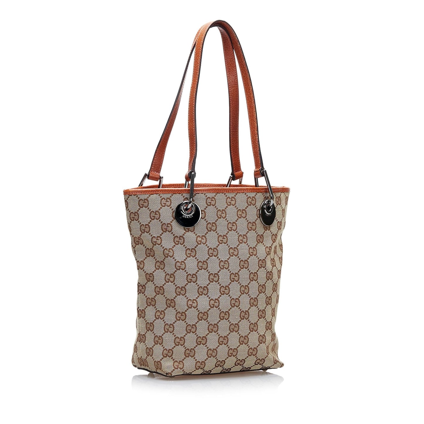 Gucci GG Eclipse SHG Canvas Brown Shoulder Bag 7