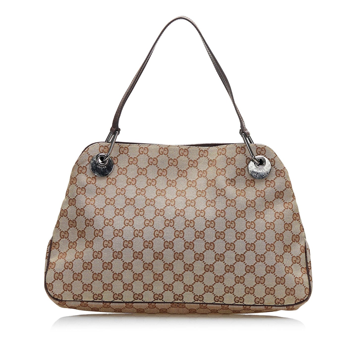 Gucci GG Eclipse SHG-A8lqxB Canvas Brown Tote Bag
