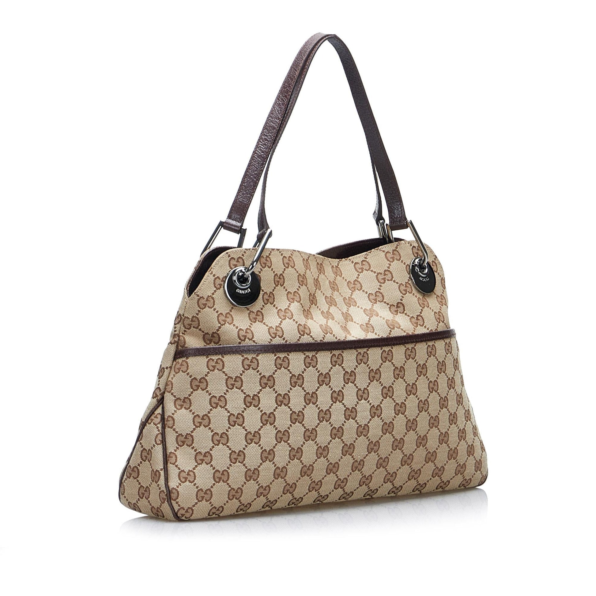 Gucci GG Eclipse SHG-jJIv8V Canvas Brown Shoulder Bag