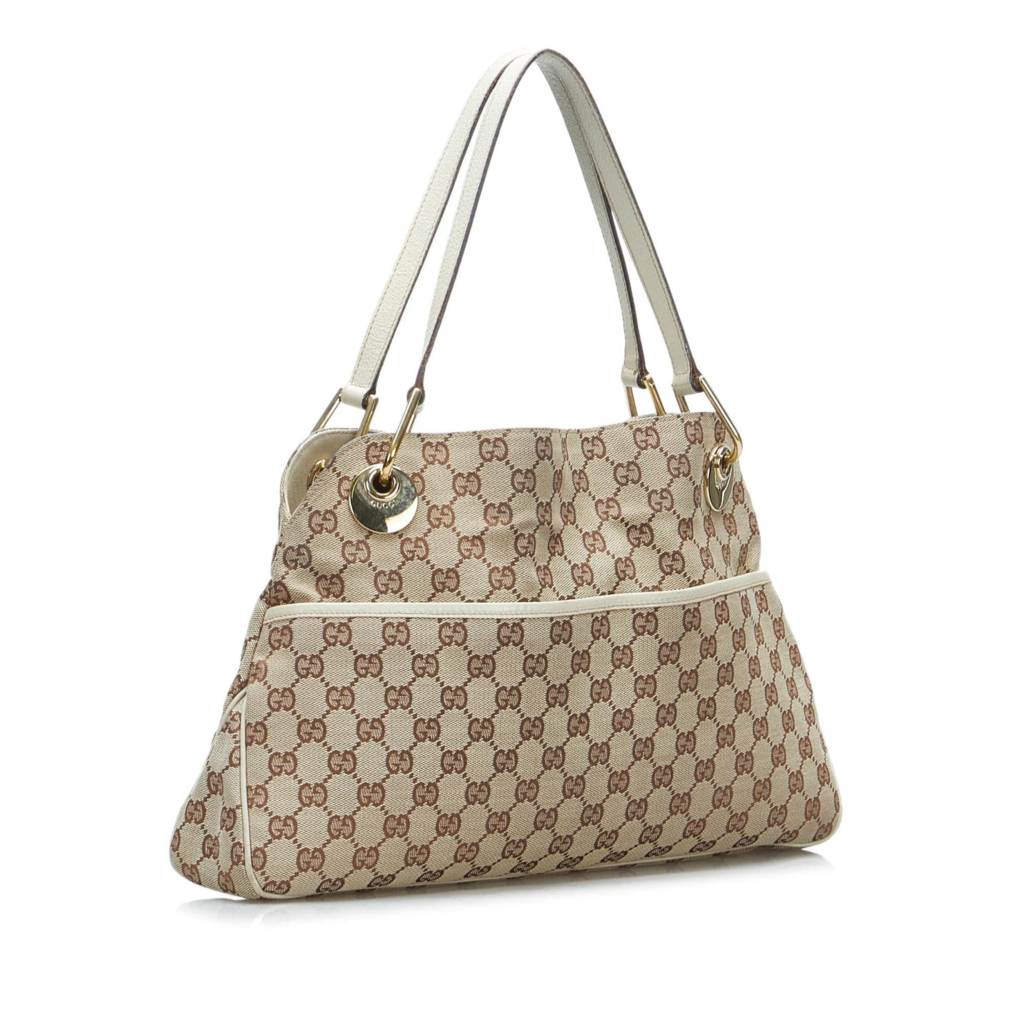 Gucci GG Eclipse SHG-C2gVnU Canvas Brown Shoulder Bag