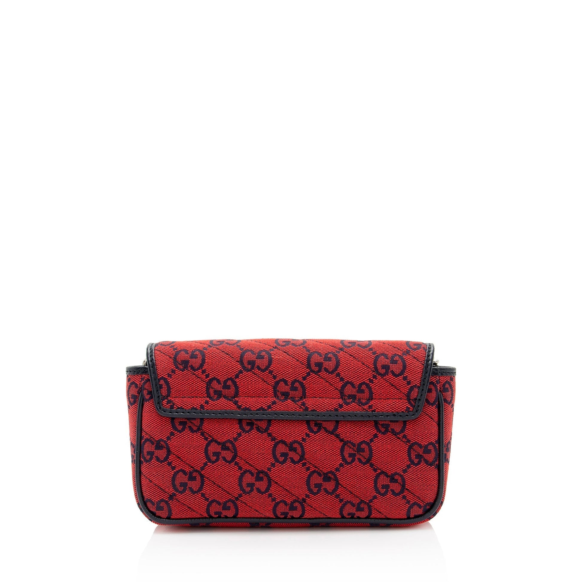 Gucci Marmont Bag Canvas Mini Crossbody Bag