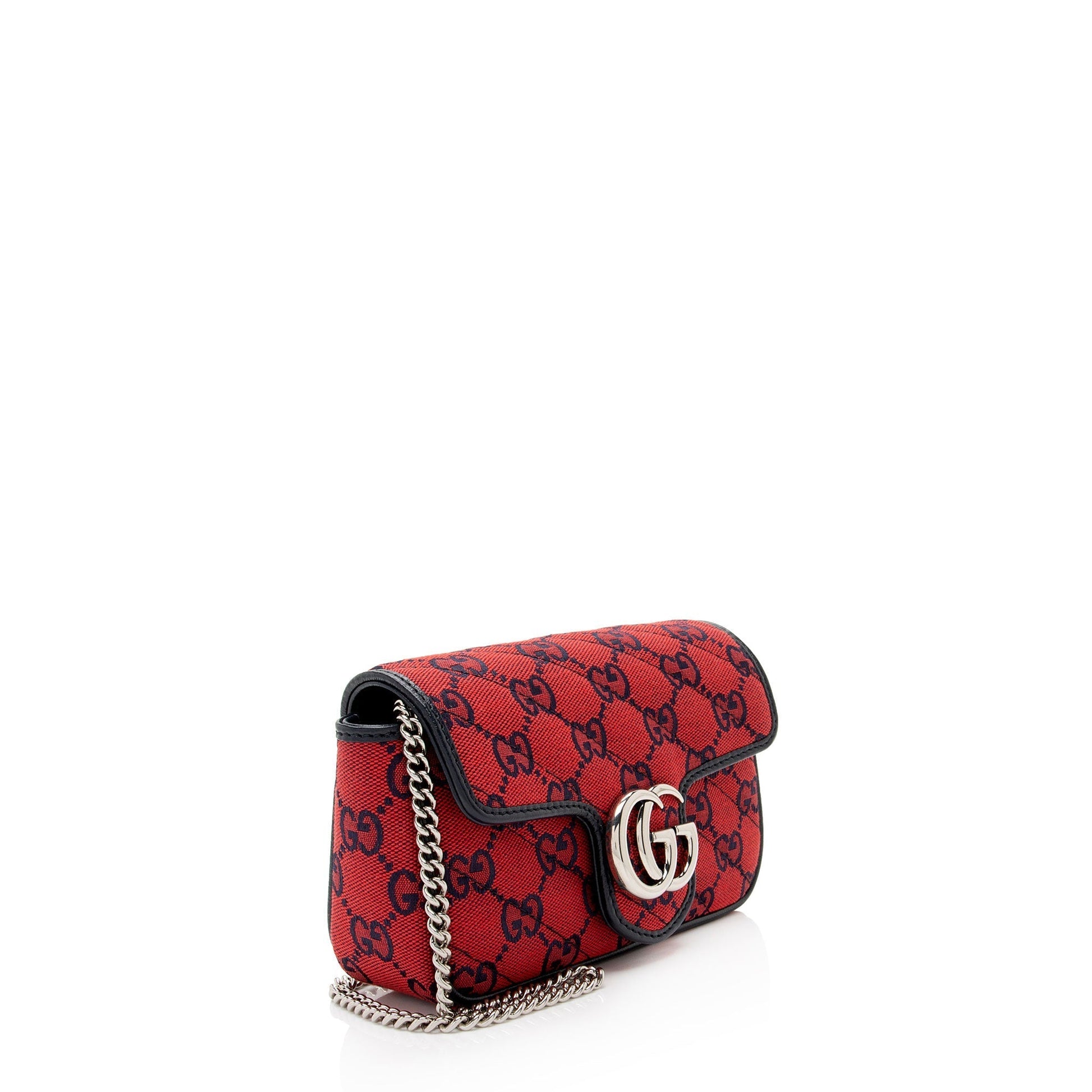 Gucci Marmont Bag Canvas Mini Crossbody Bag