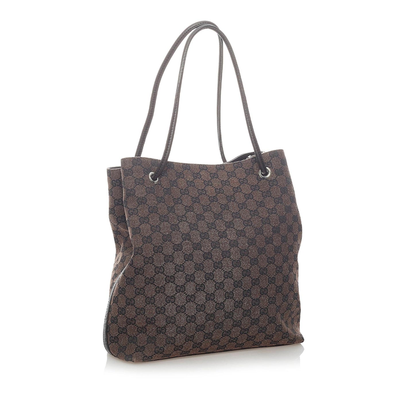 Gucci GG Gifford SHG Canvas Brown Tote Bag
