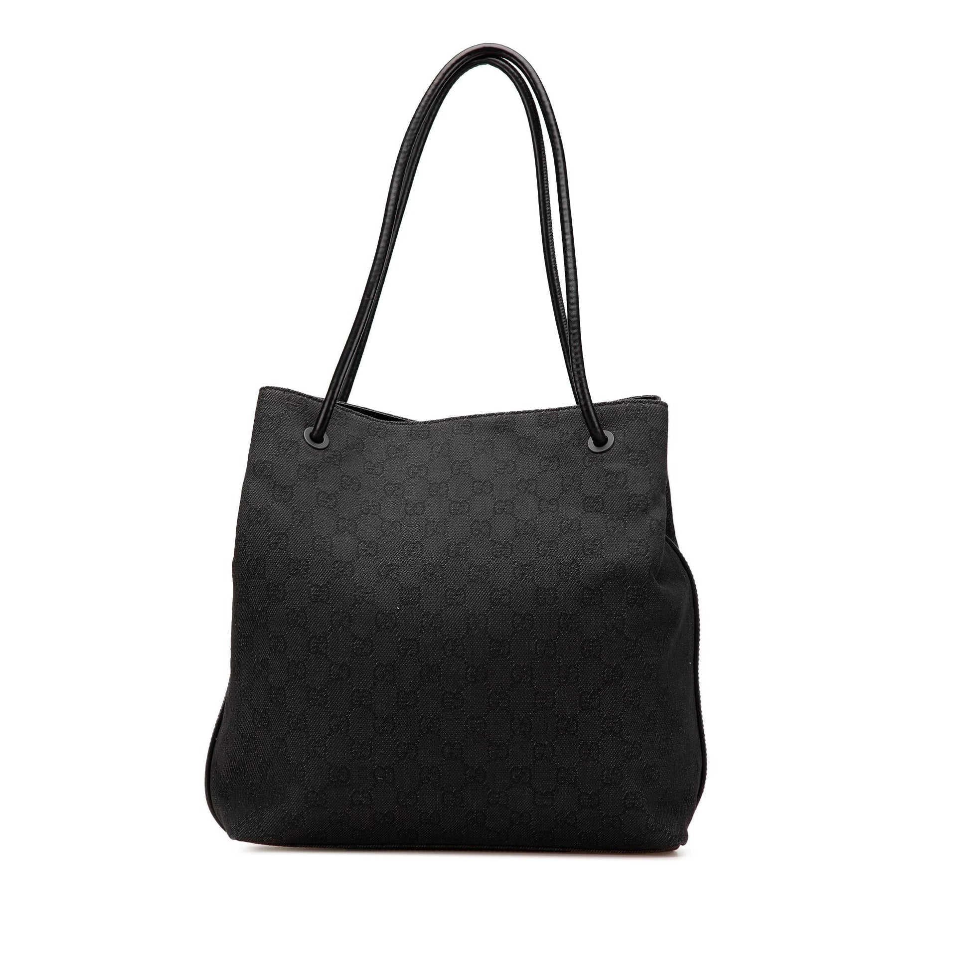 Gucci GG Gifford Canvas Black Tote Bag