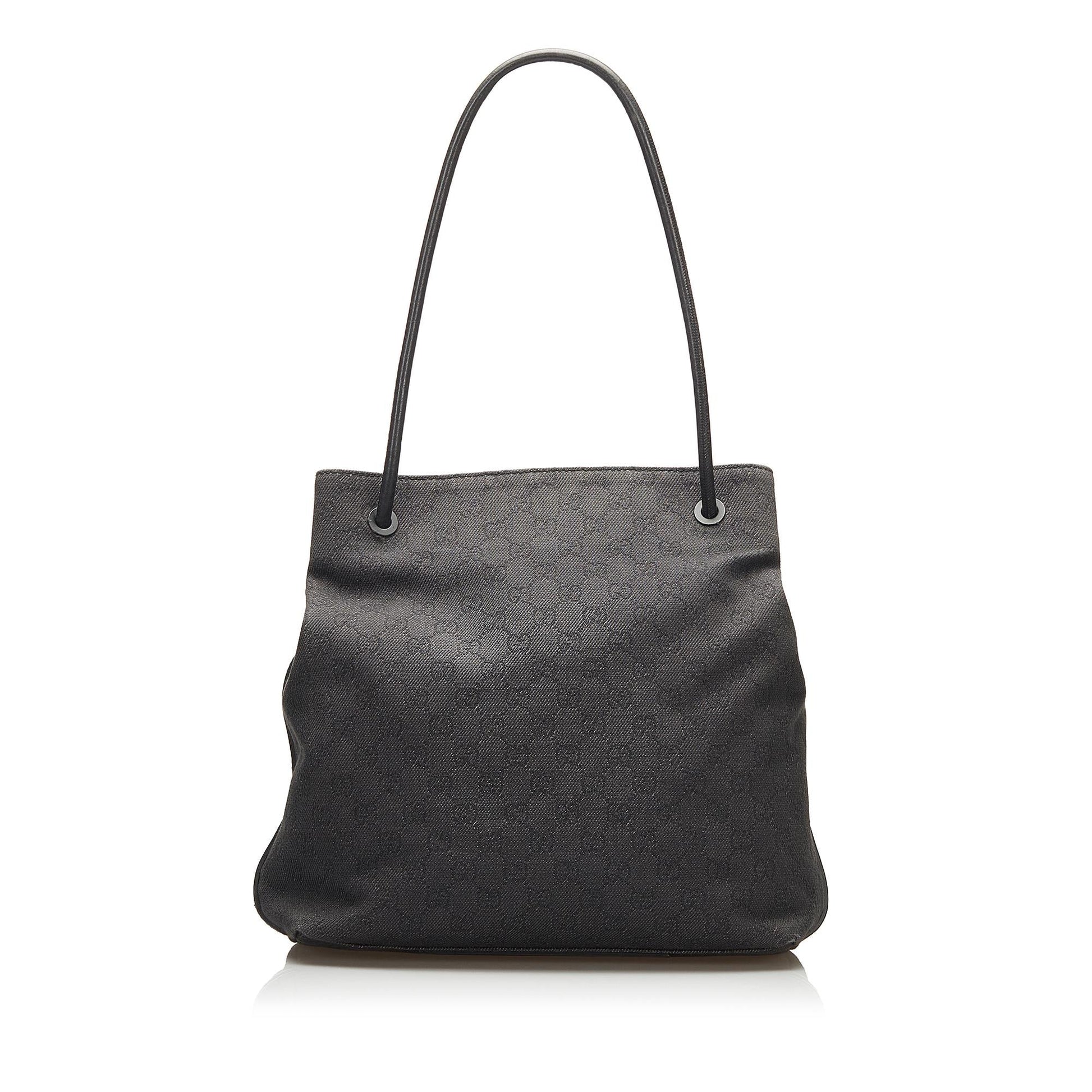 Gucci GG Gifford SHG Canvas Black Tote Bag Gifford Shg