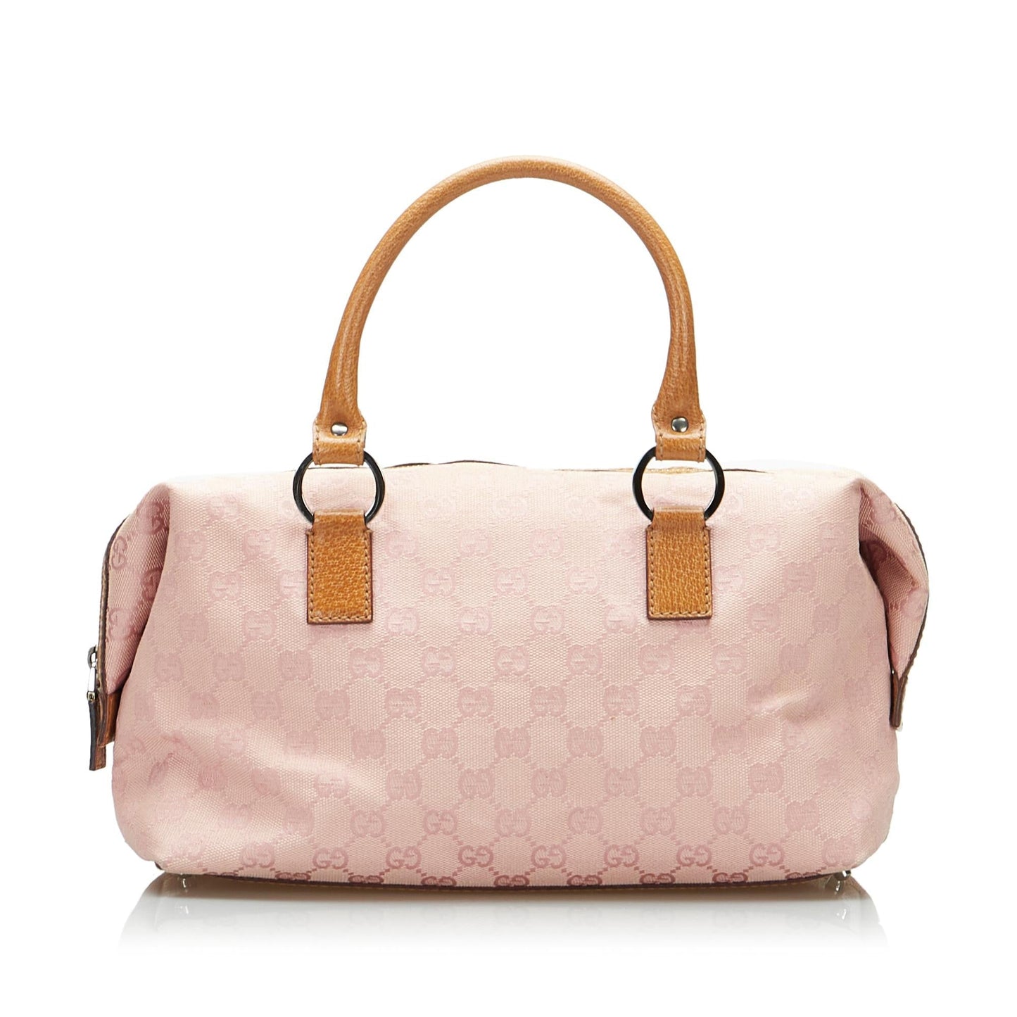 Gucci GG SHG-niBxXU Canvas Pink Satchel Bag