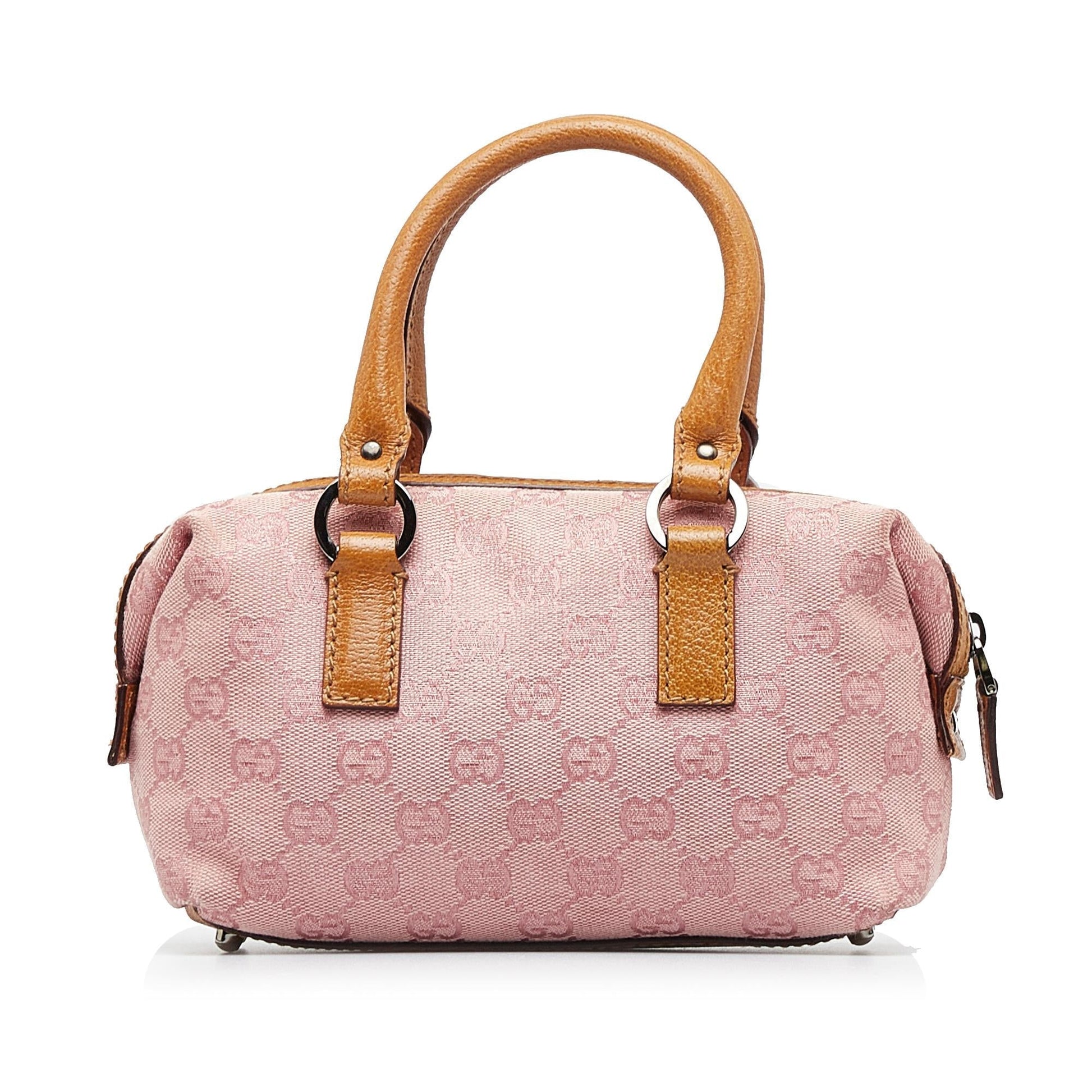 Gucci GG SHG-TvklQD Canvas Pink Satchel Bag