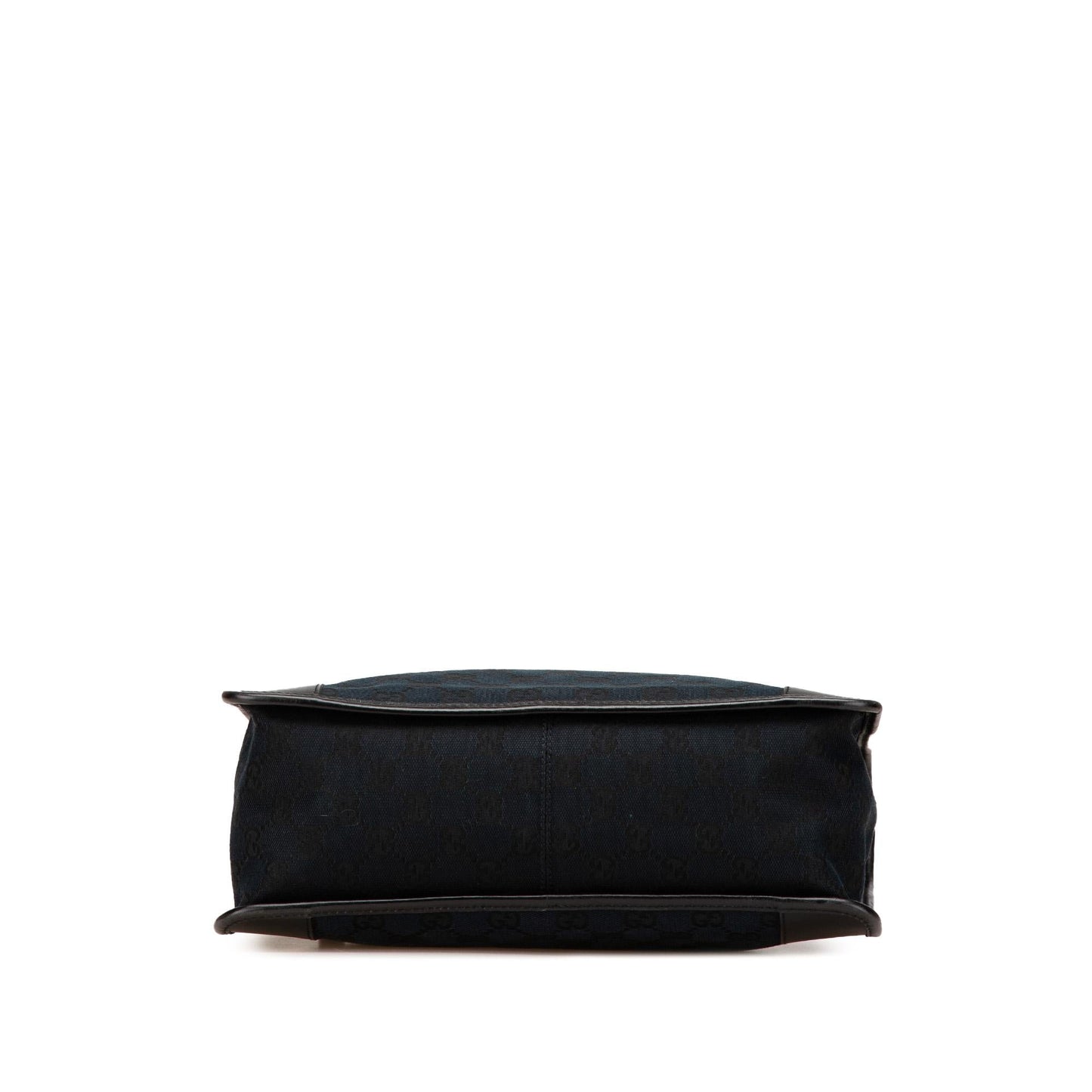 Gucci GG Canvas Blue Satchel Bag