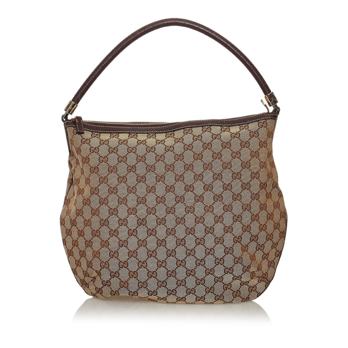 Gucci GG SHG Canvas Brown Shoulder Bag 4