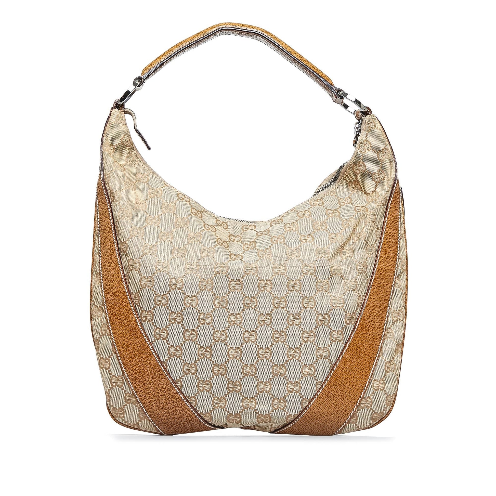 Gucci GG SHG-GaEe4f Canvas Brown Shoulder Bag