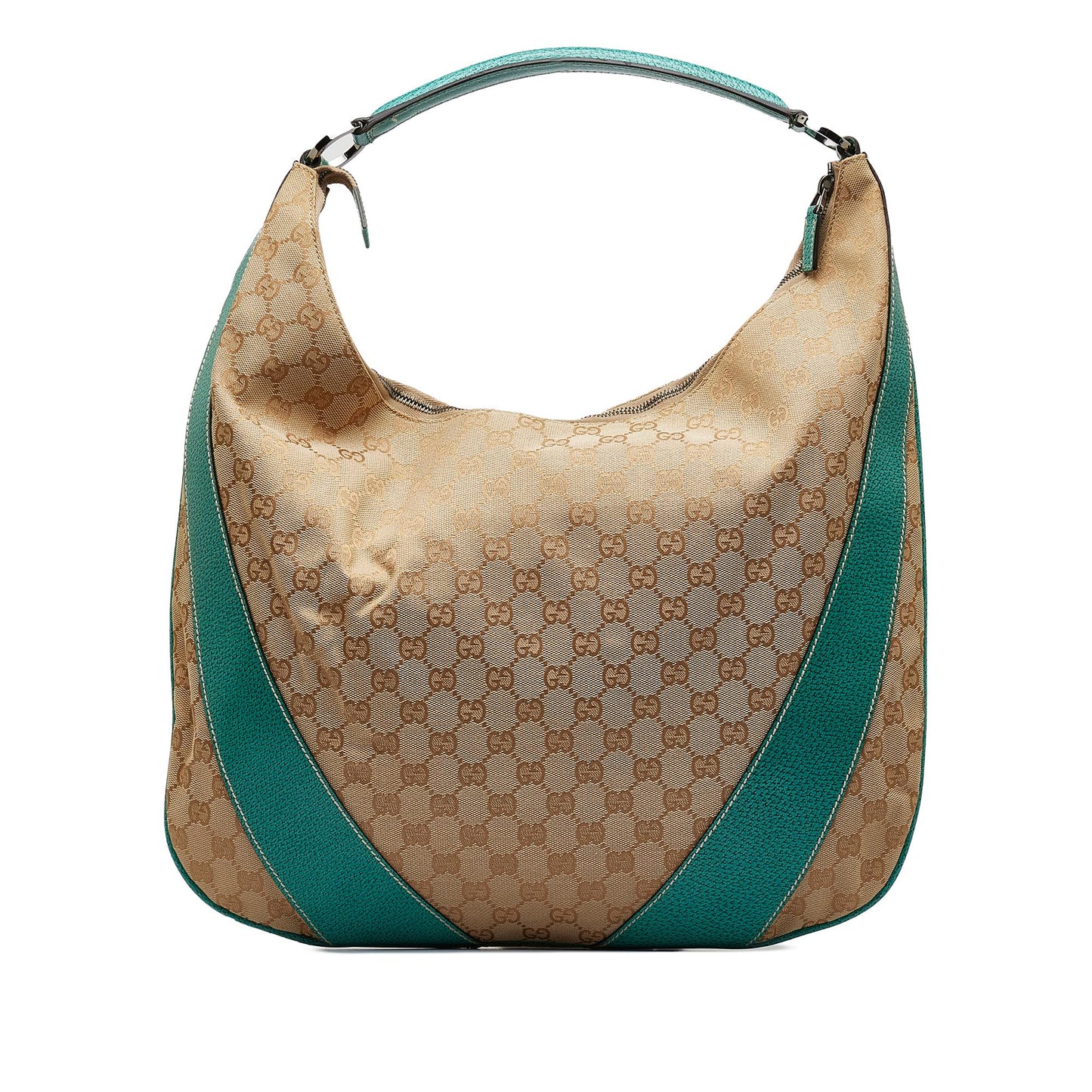 Gucci GG SHG-aQeAKr Canvas Calf Brown Shoulder Bag
