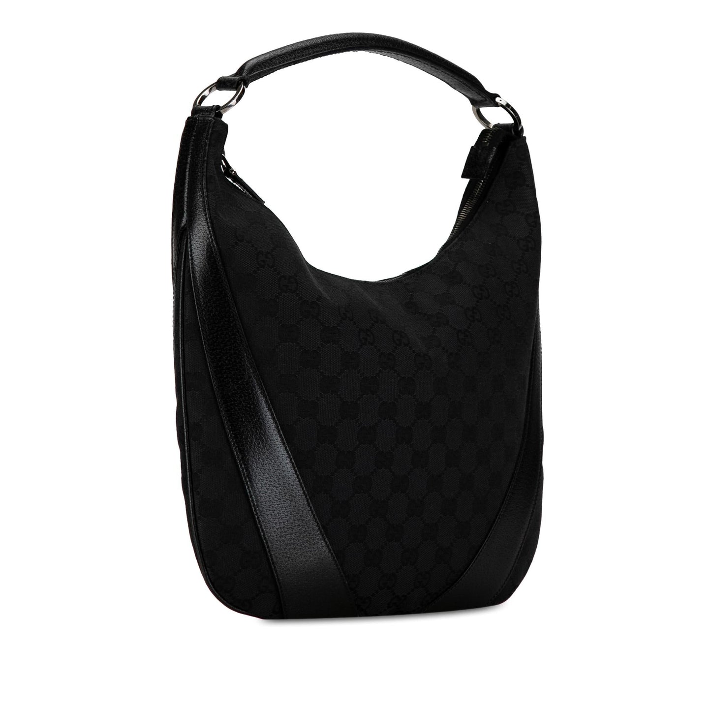Gucci GG SHG-tpHE3I Canvas Black Shoulder Bag
