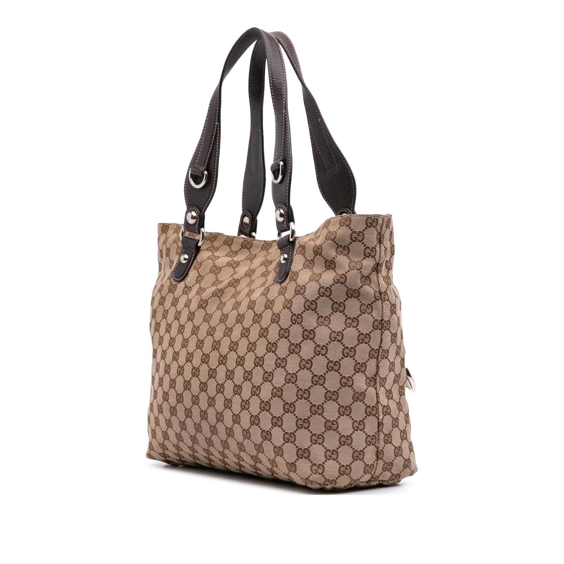 Gucci GG Icon Bit Canvas Tote Bag
