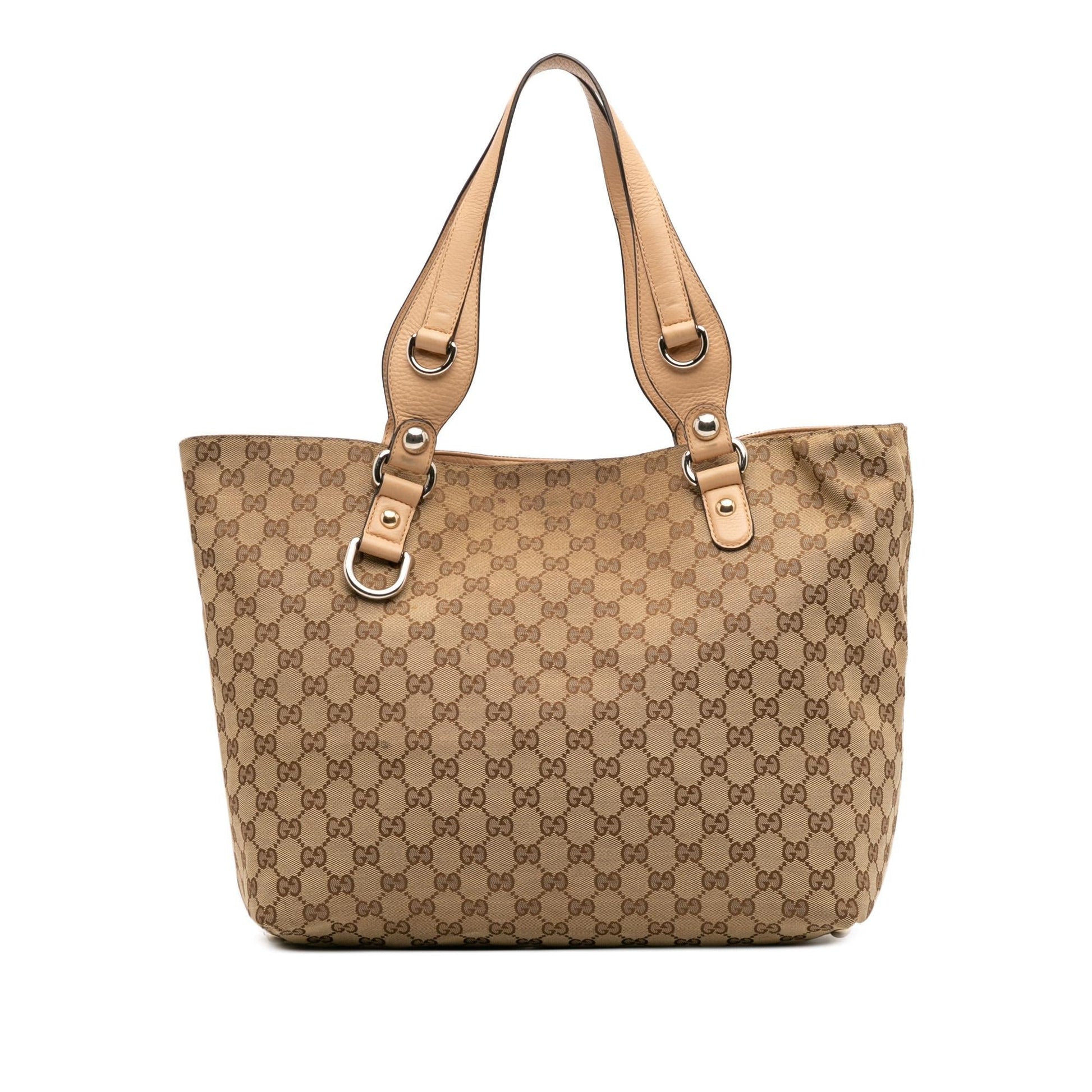 Gucci GG Icon Bit Canvas Tote Bag Bit Tote