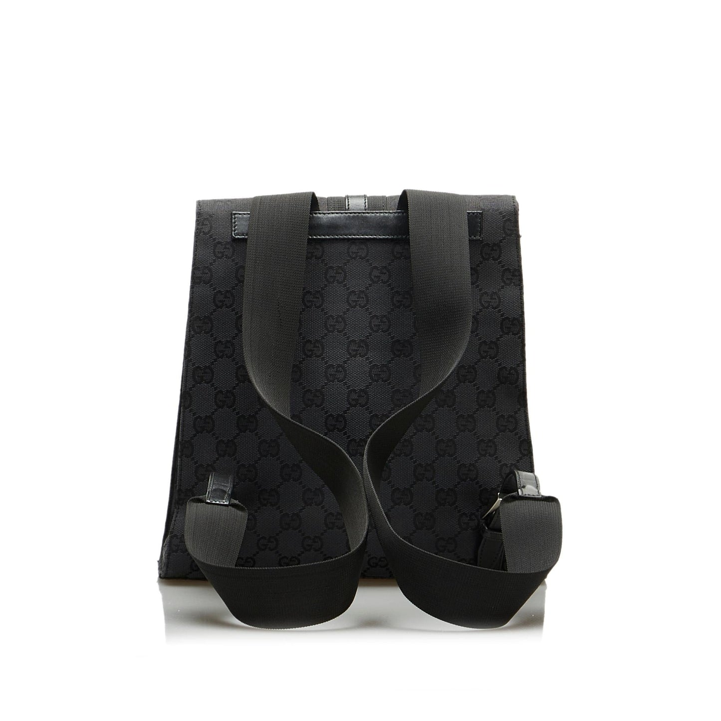 Gucci GG Jackie Backpack SHG-b8tDCh Canvas Black