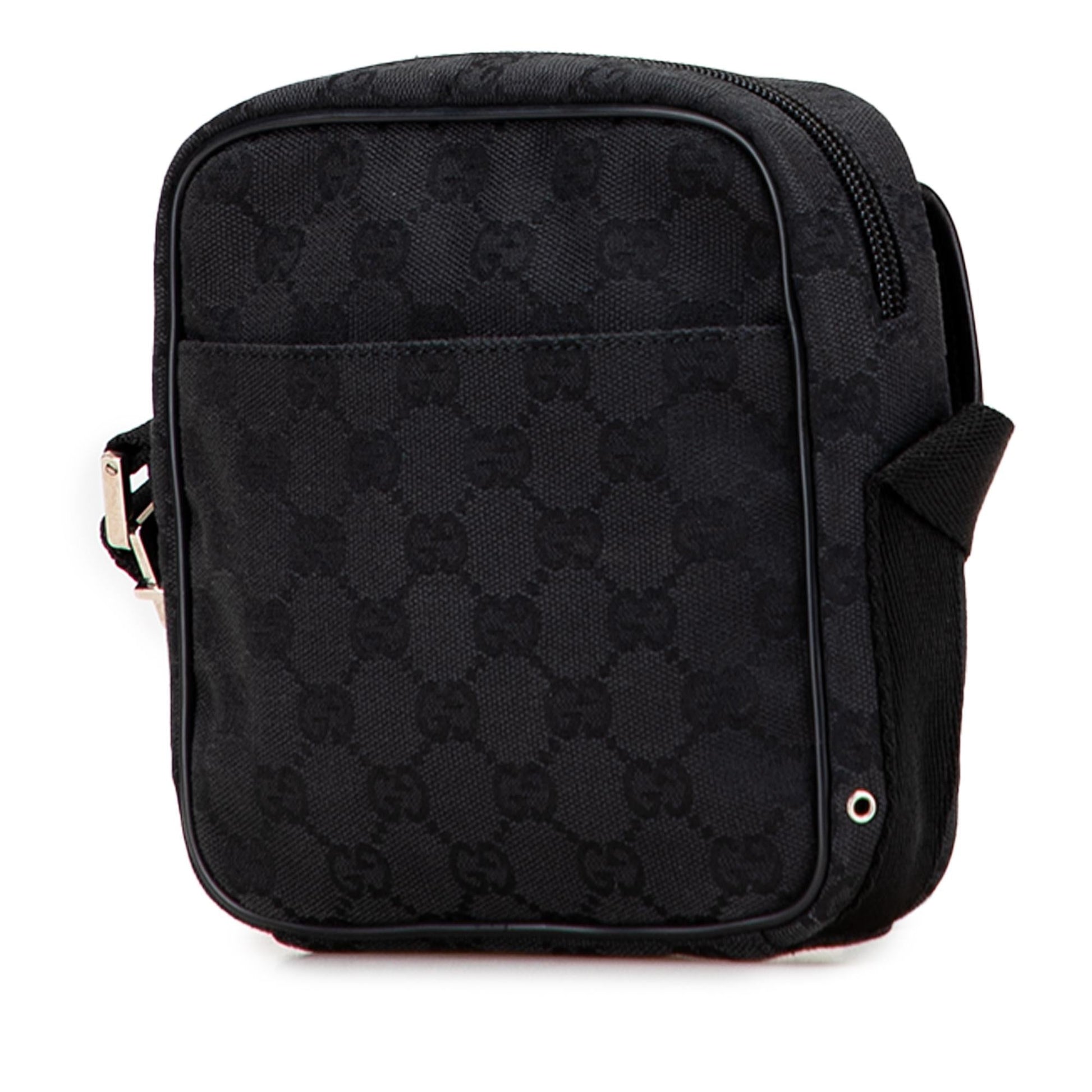 Gucci GG Jackie Canvas Crossbody Bag