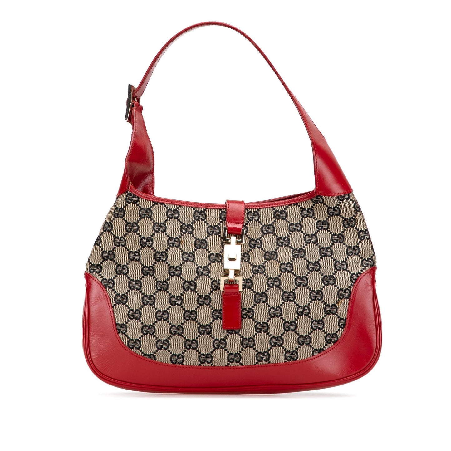 Gucci GG Jackie Canvas Shoulder Bag