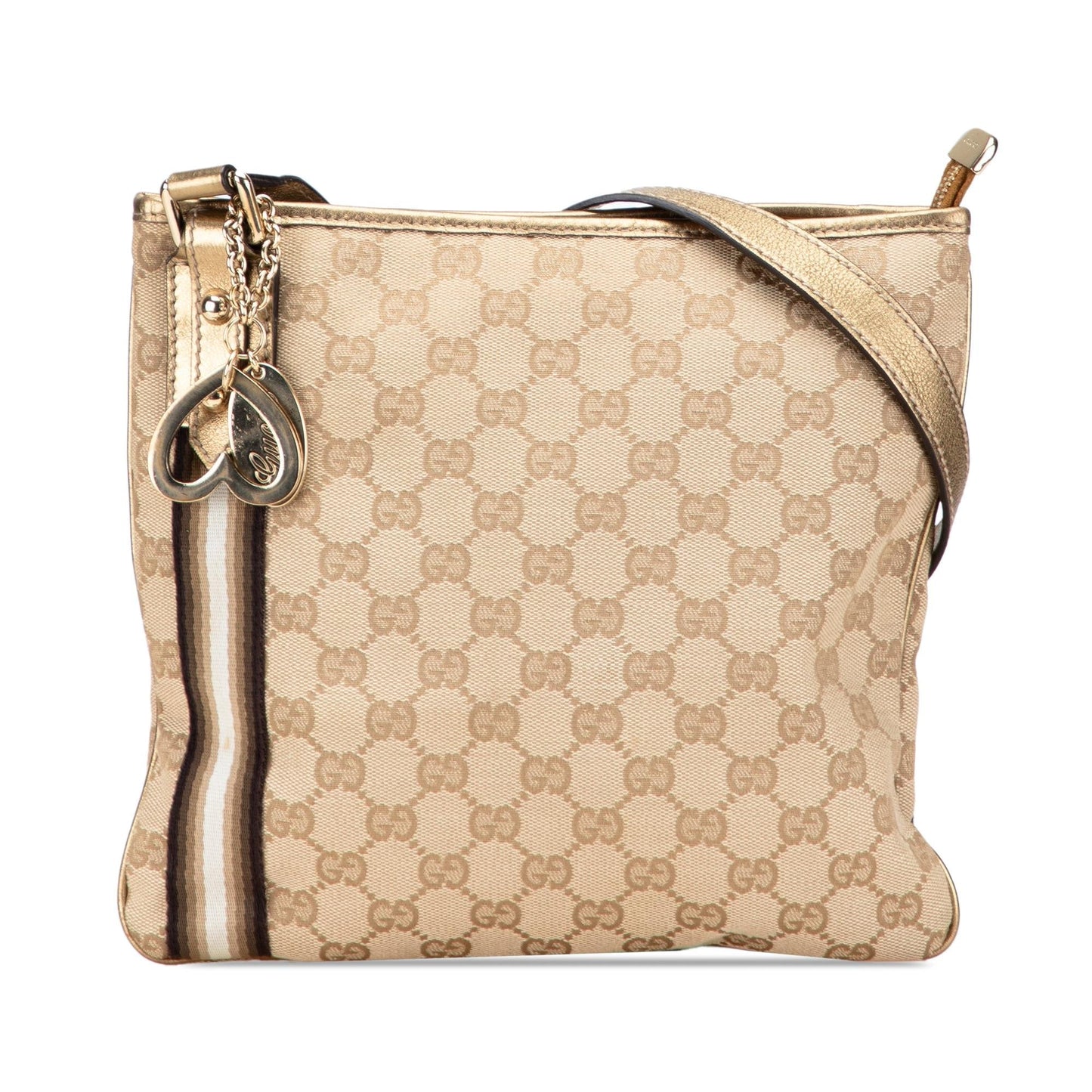 Gucci GG Jolicoeur Canvas Crossbody Bag