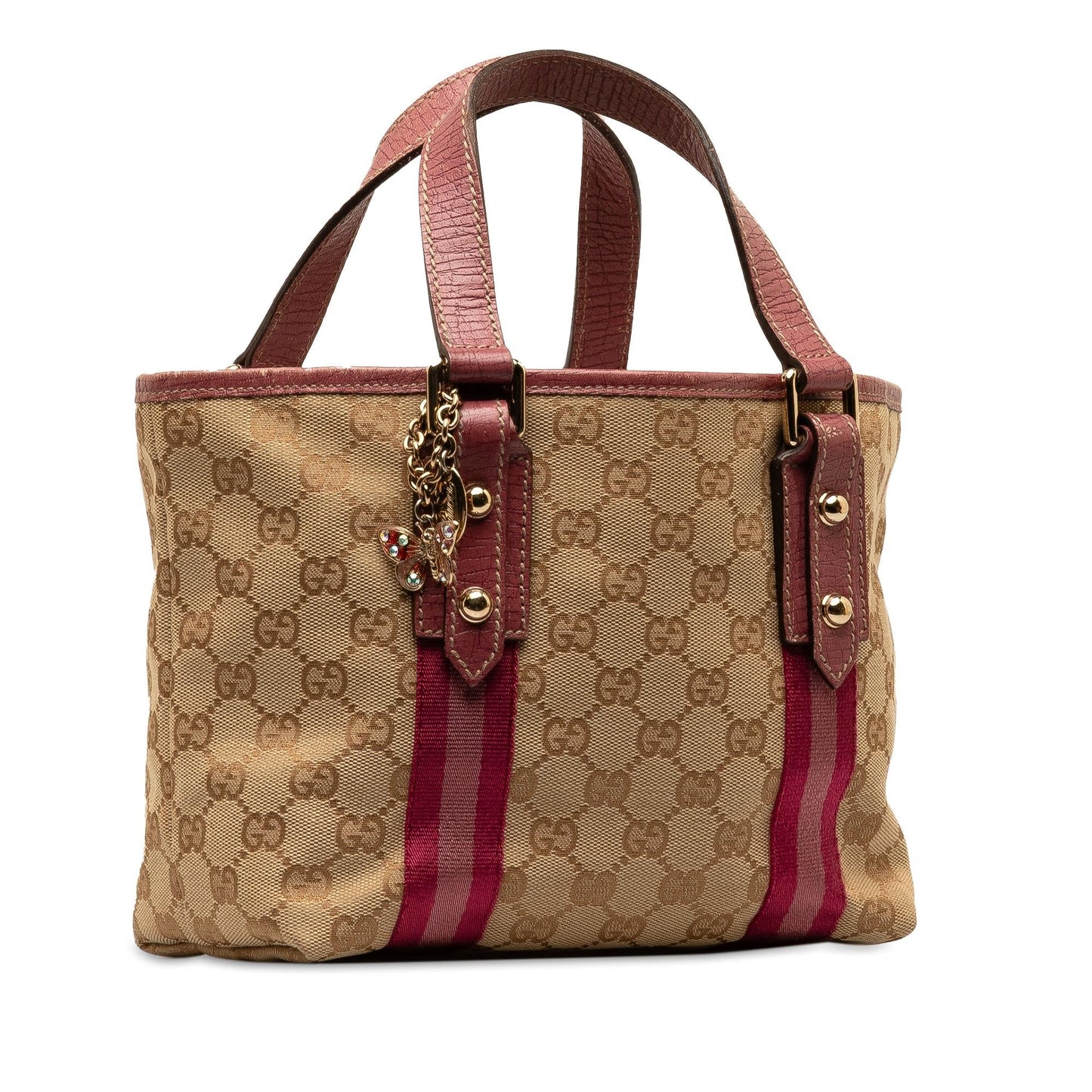 Gucci GG Jolicoeur SHG-1uVzBt Canvas Brown Tote Bag