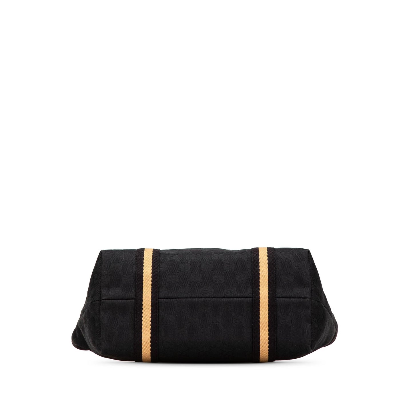 Gucci GG Jolicoeur Canvas Calf Black Tote Bag