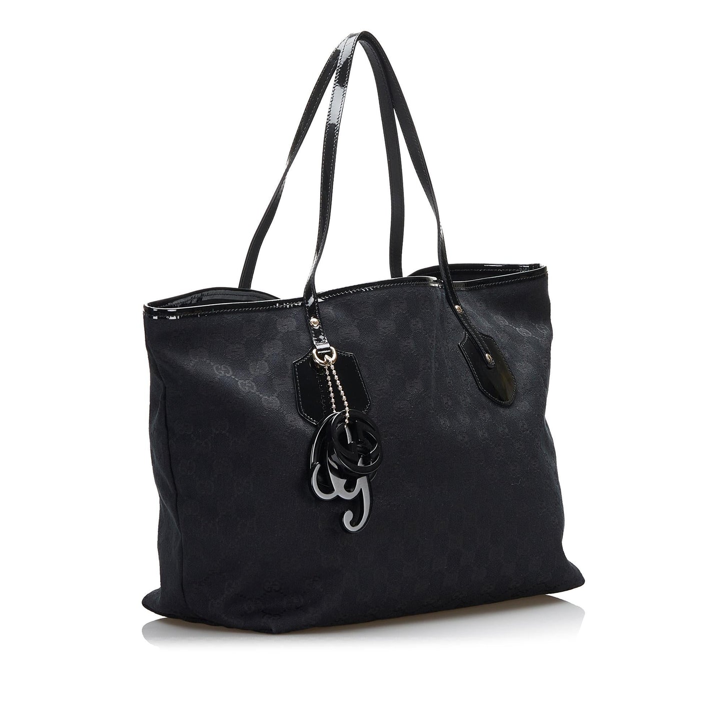 Gucci GG Jolie SHG-XqNPq3 Canvas Black Tote Bag