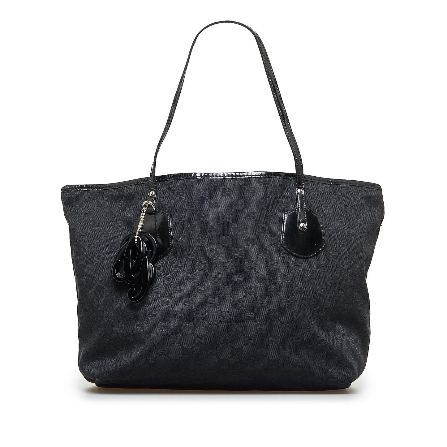 Gucci GG Jolie SHG-szoS1q Canvas Black Tote Bag