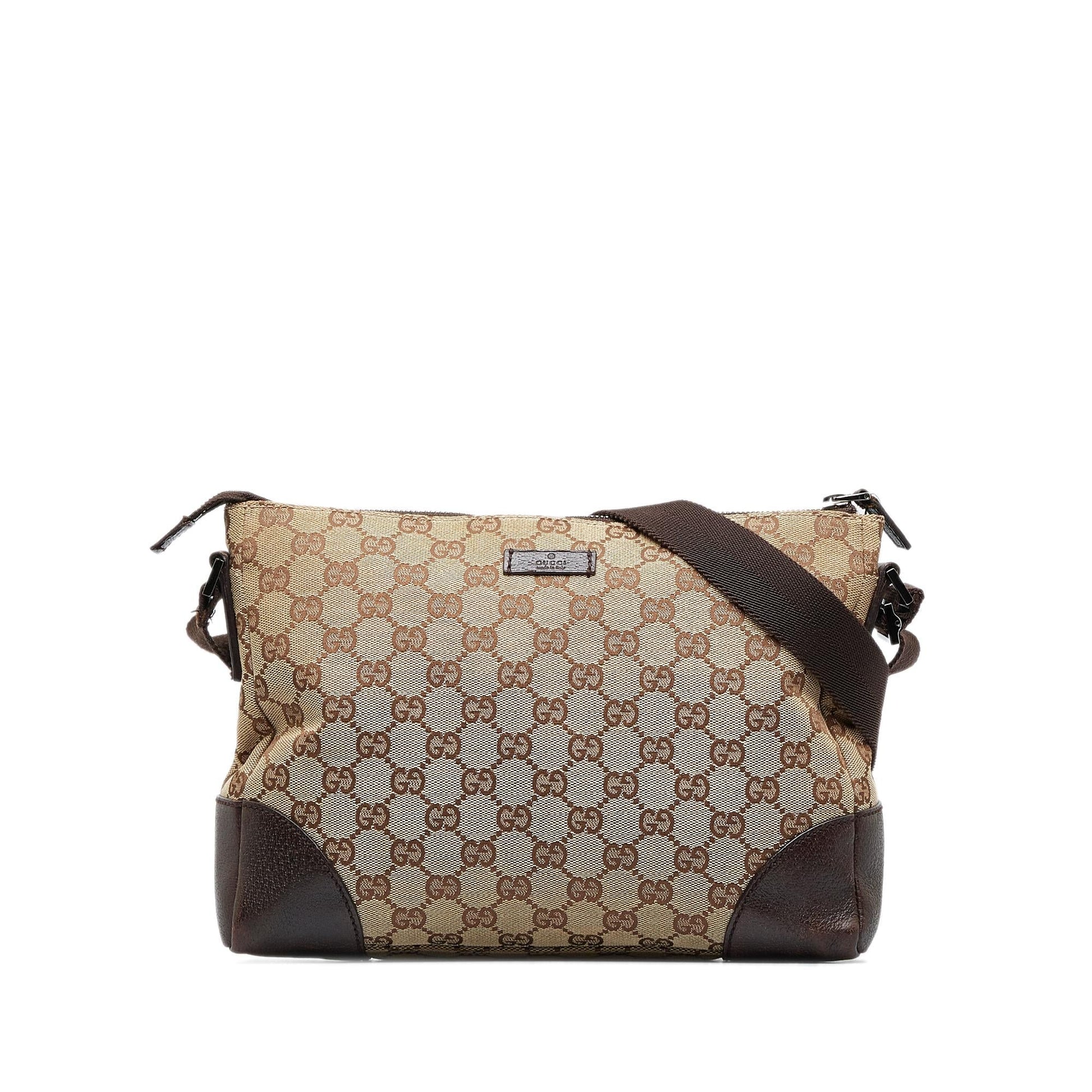 Gucci GG Joy SHG-Nf2S5t Canvas Brown Crossbody Bag