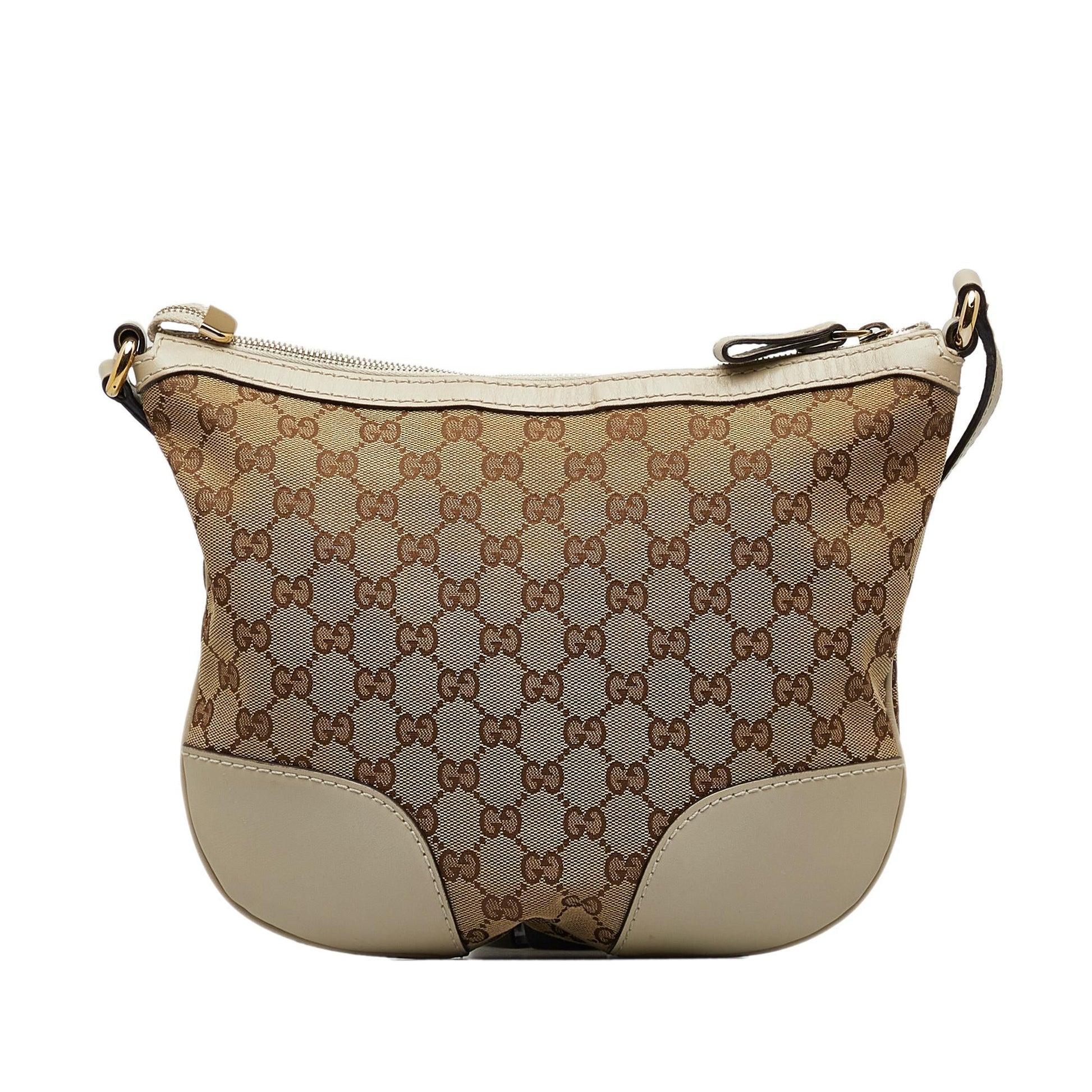 Gucci GG Lovely SHG-8dom4S Canvas Brown Crossbody Bag