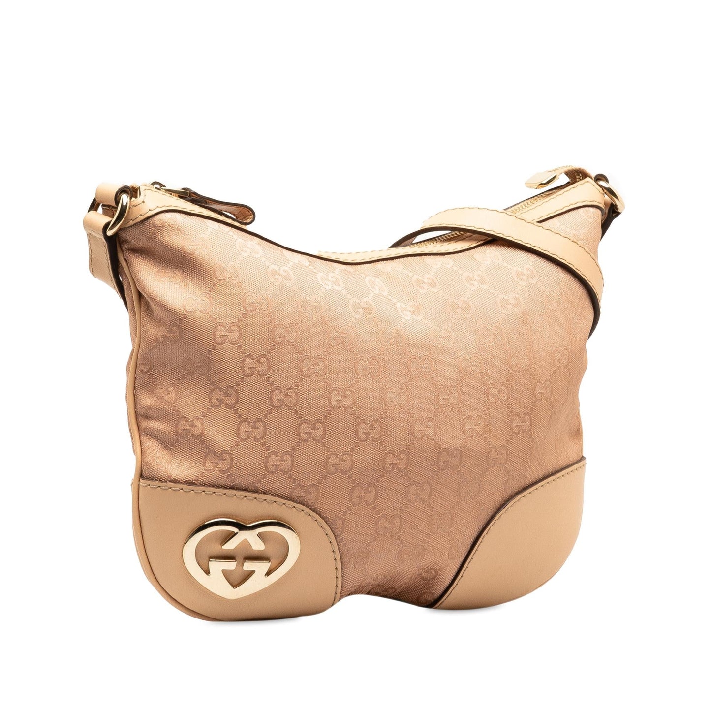 Gucci GG Lovely Canvas Pink Crossbody Bag