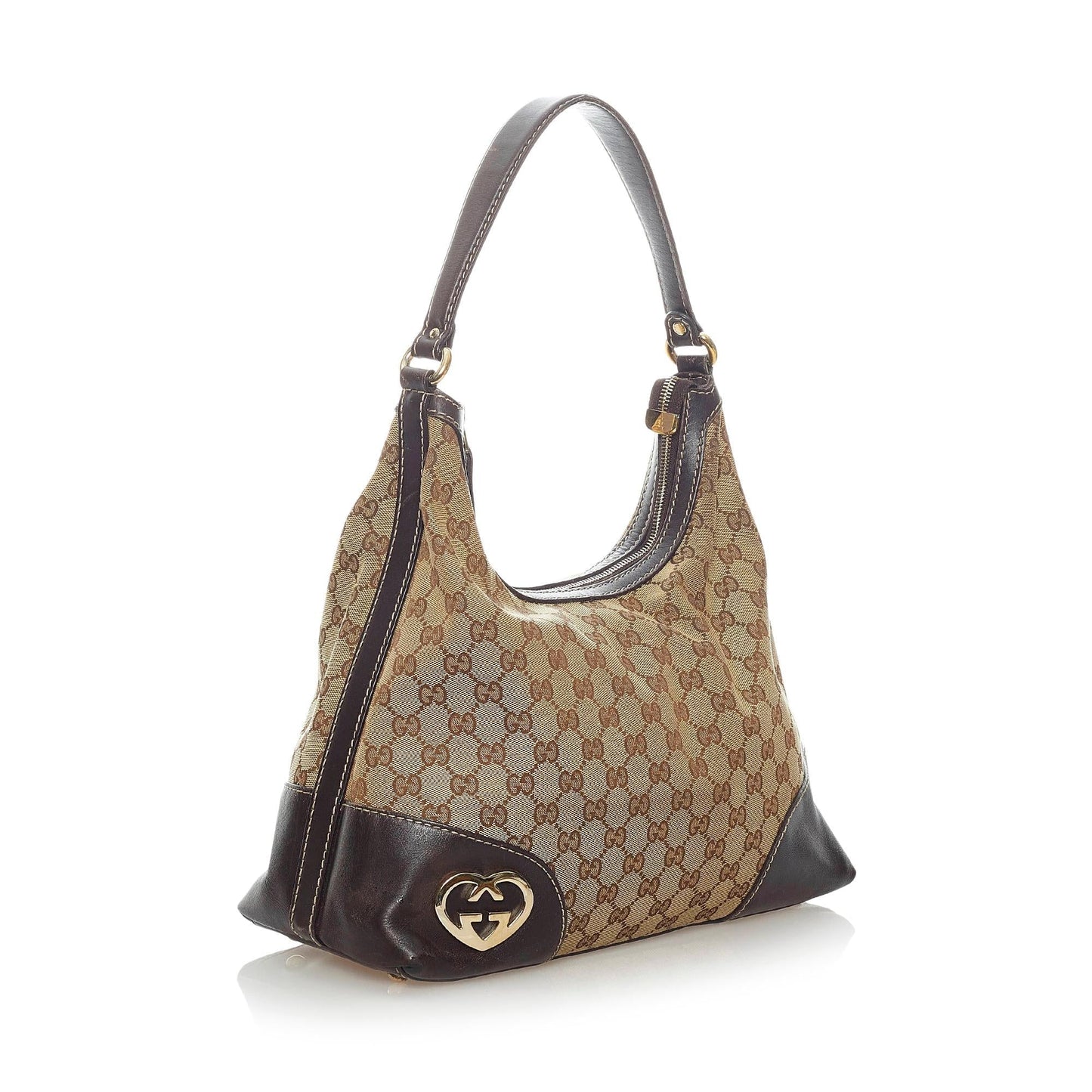 Gucci GG Lovely SHG Canvas Brown Shoulder Bag
