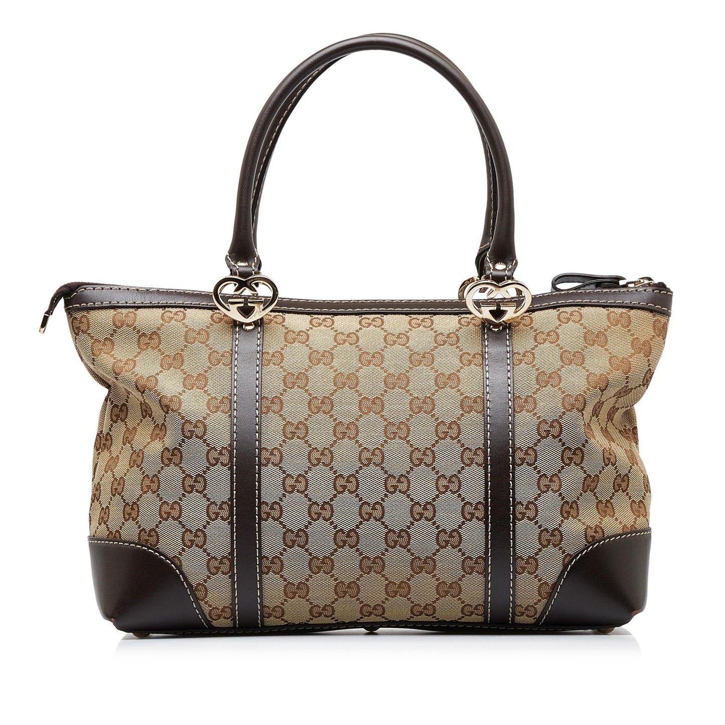 Gucci GG Lovely SHG-opVphq Canvas Brown Tote Bag