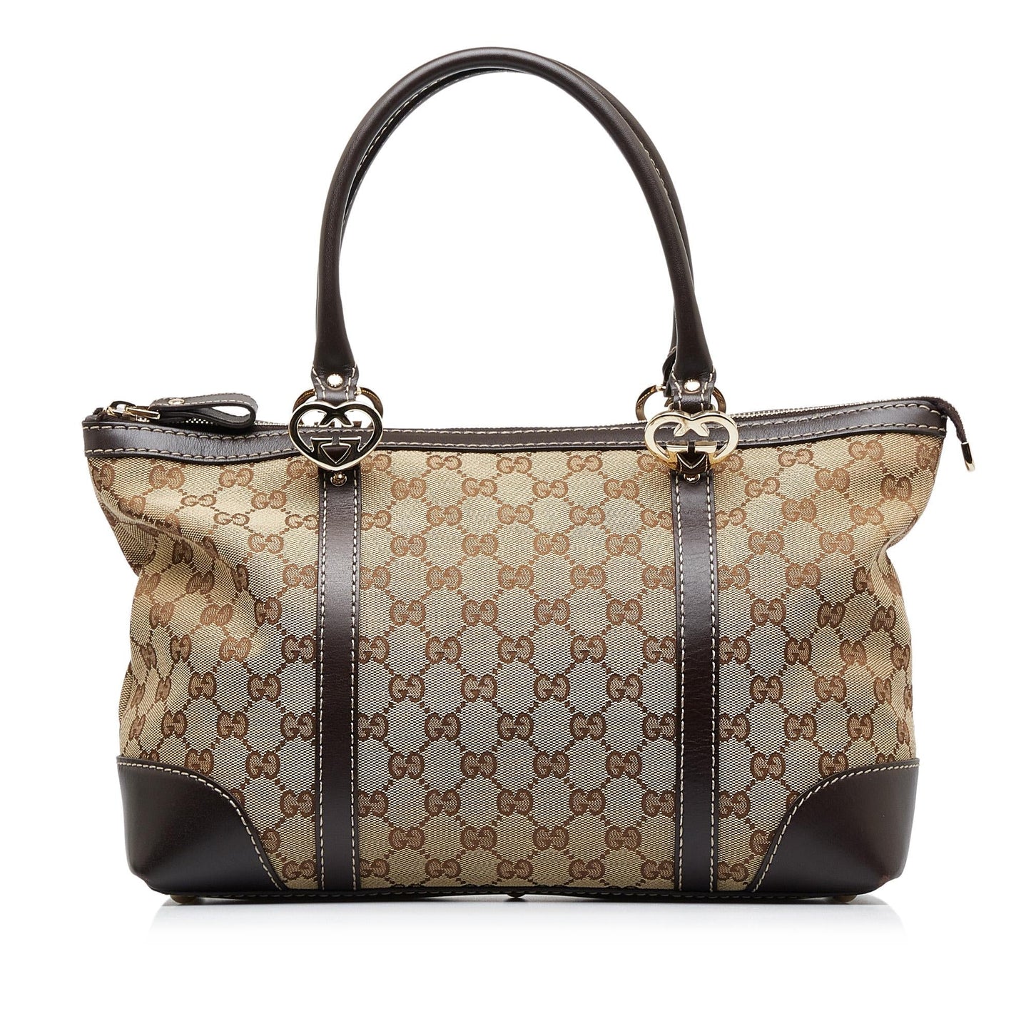 Gucci GG Lovely SHG-opVphq Canvas Brown Tote Bag