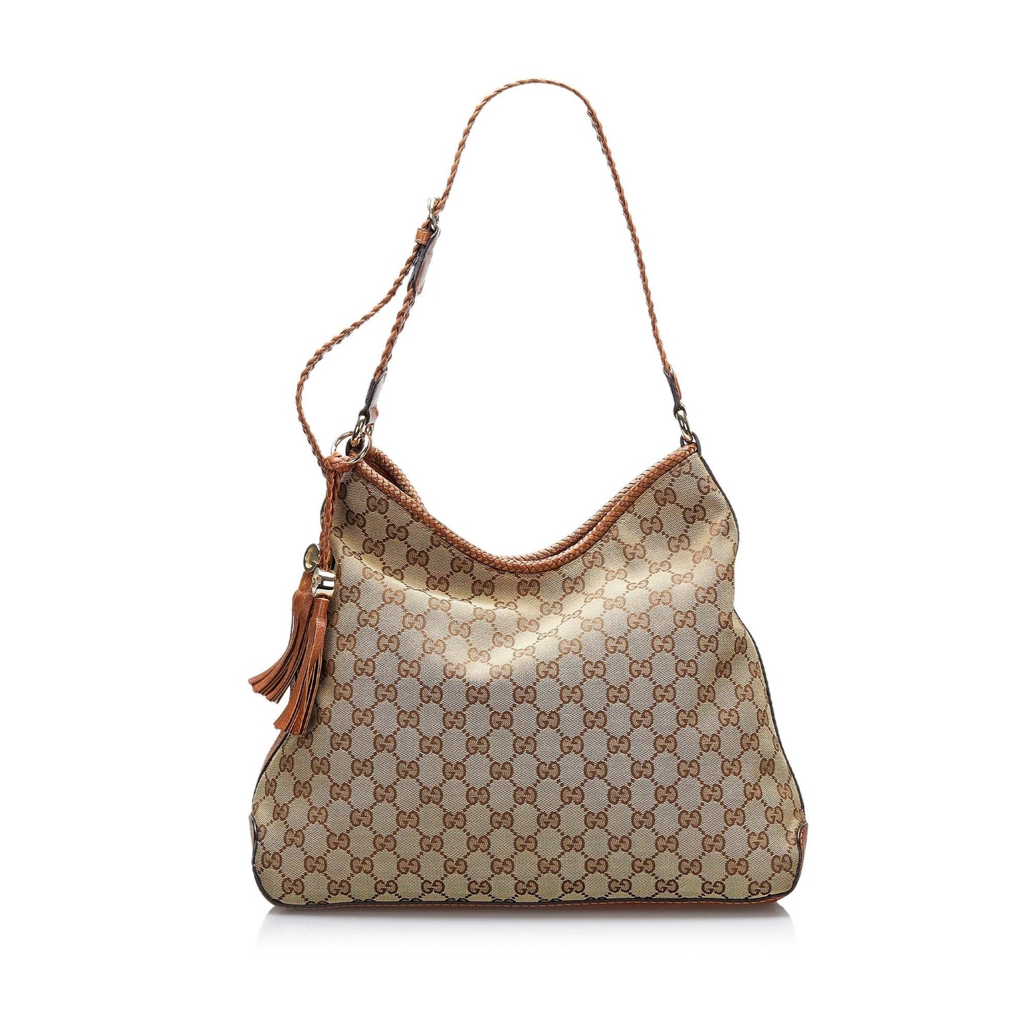 Gucci GG Marrakech SHG-a9sICN Canvas Brown Shoulder Bag
