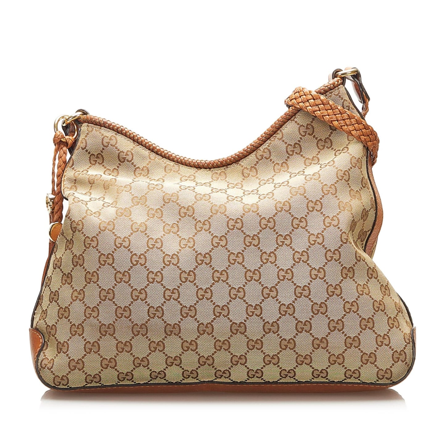 Gucci GG Marrakech SHG Canvas Brown Shoulder Bag Marrakech Shg